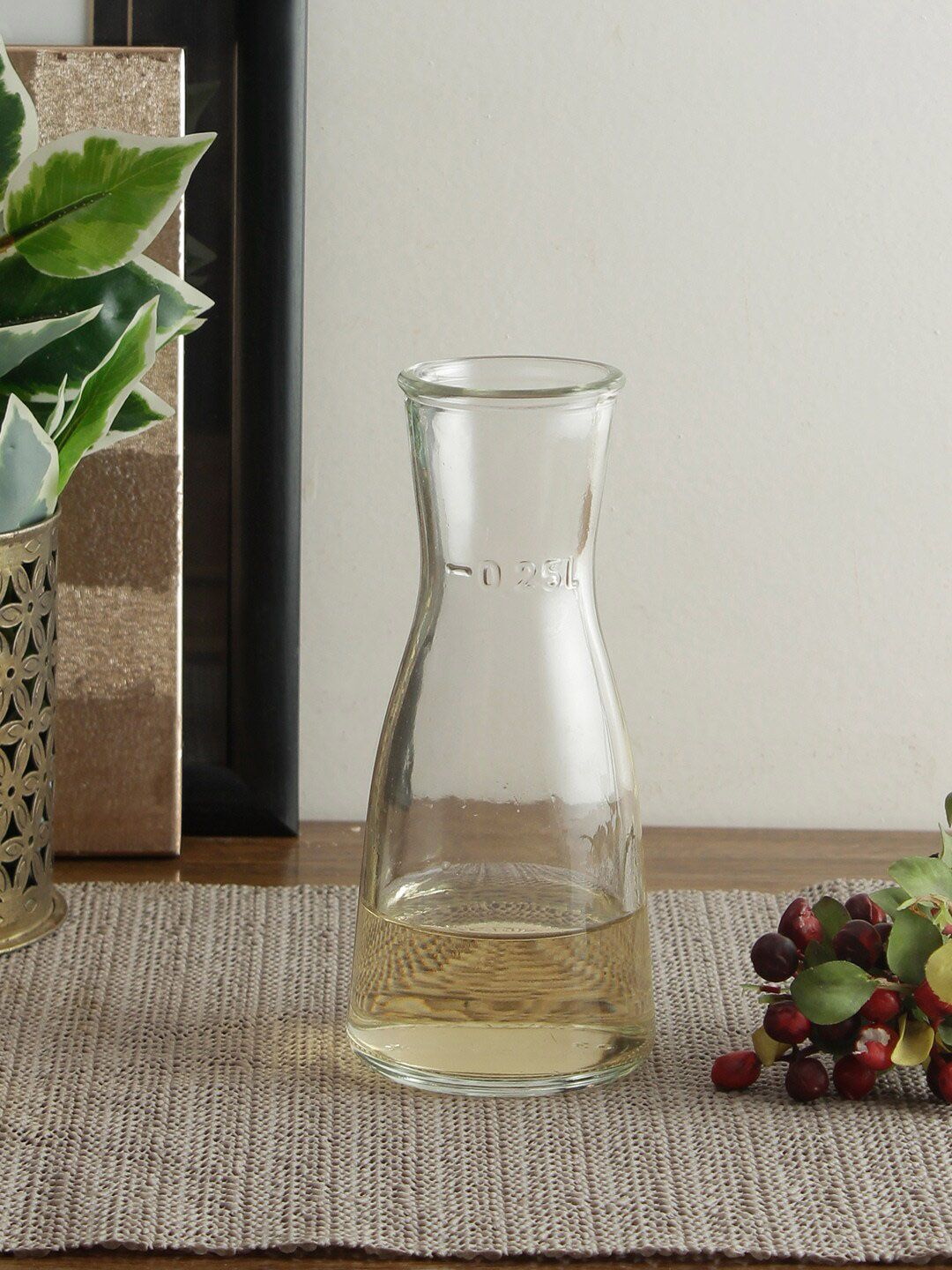 Uniglass Set Of 2 Transparent Wine Decanter Glass Price in India