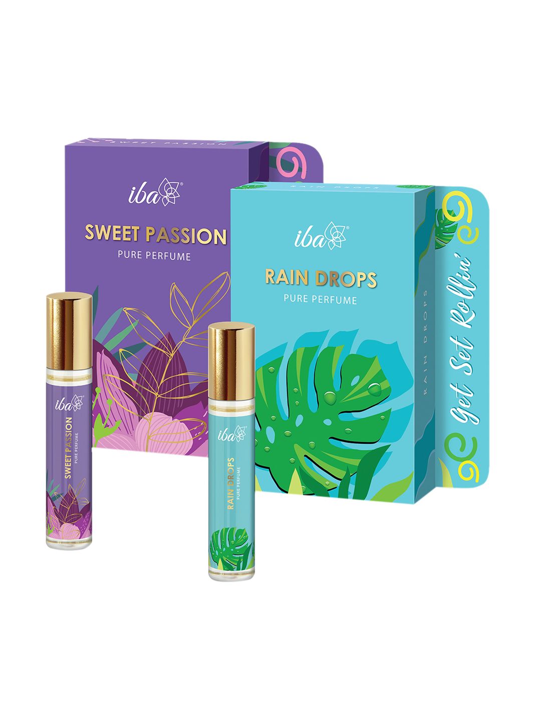 Iba Women Set Of 2 Rain Drops - Sweet Passion Perfumes Price in India