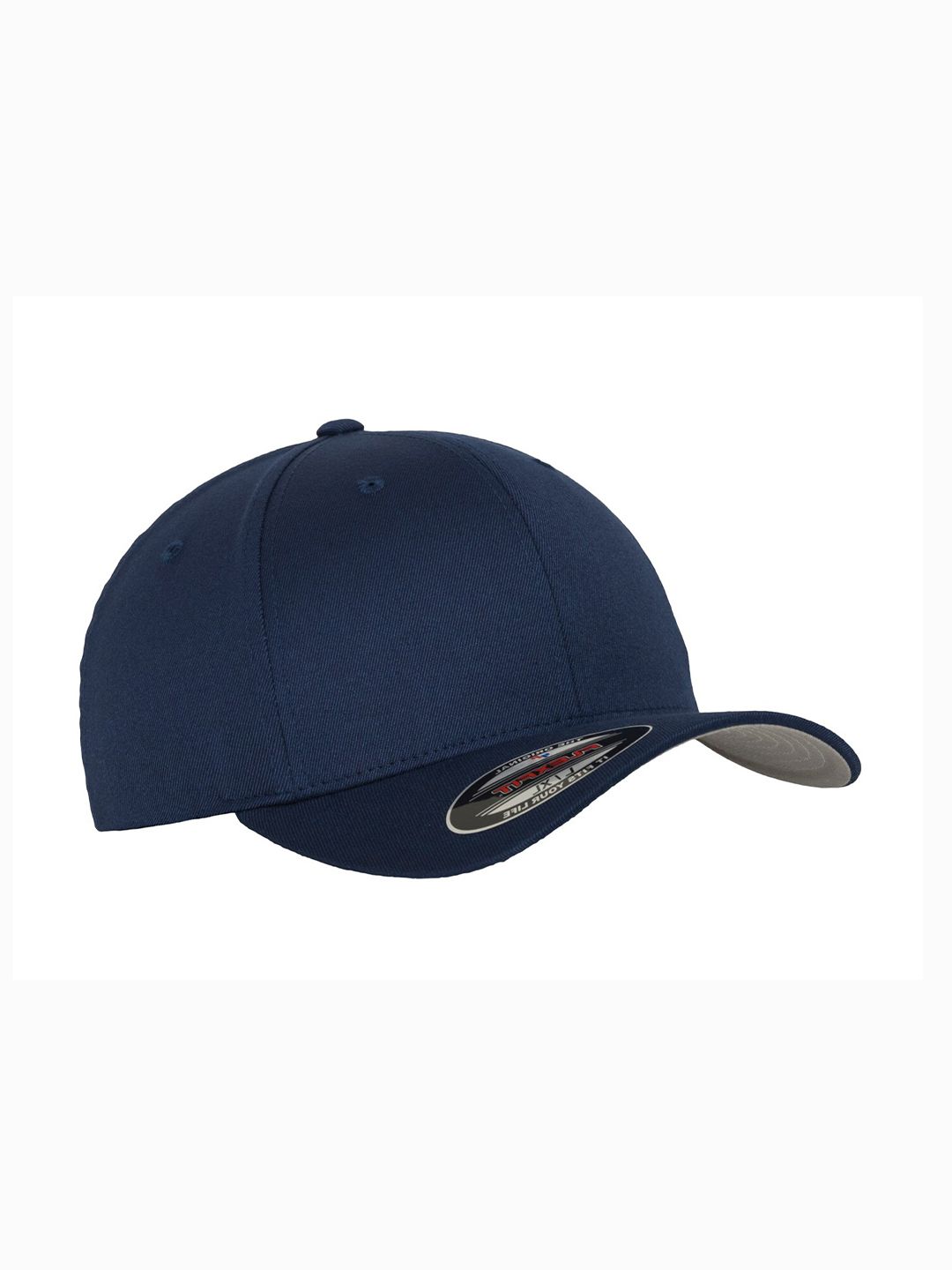 FLEXFIT Unisex Navy Blue & Black Baseball Cap Price in India