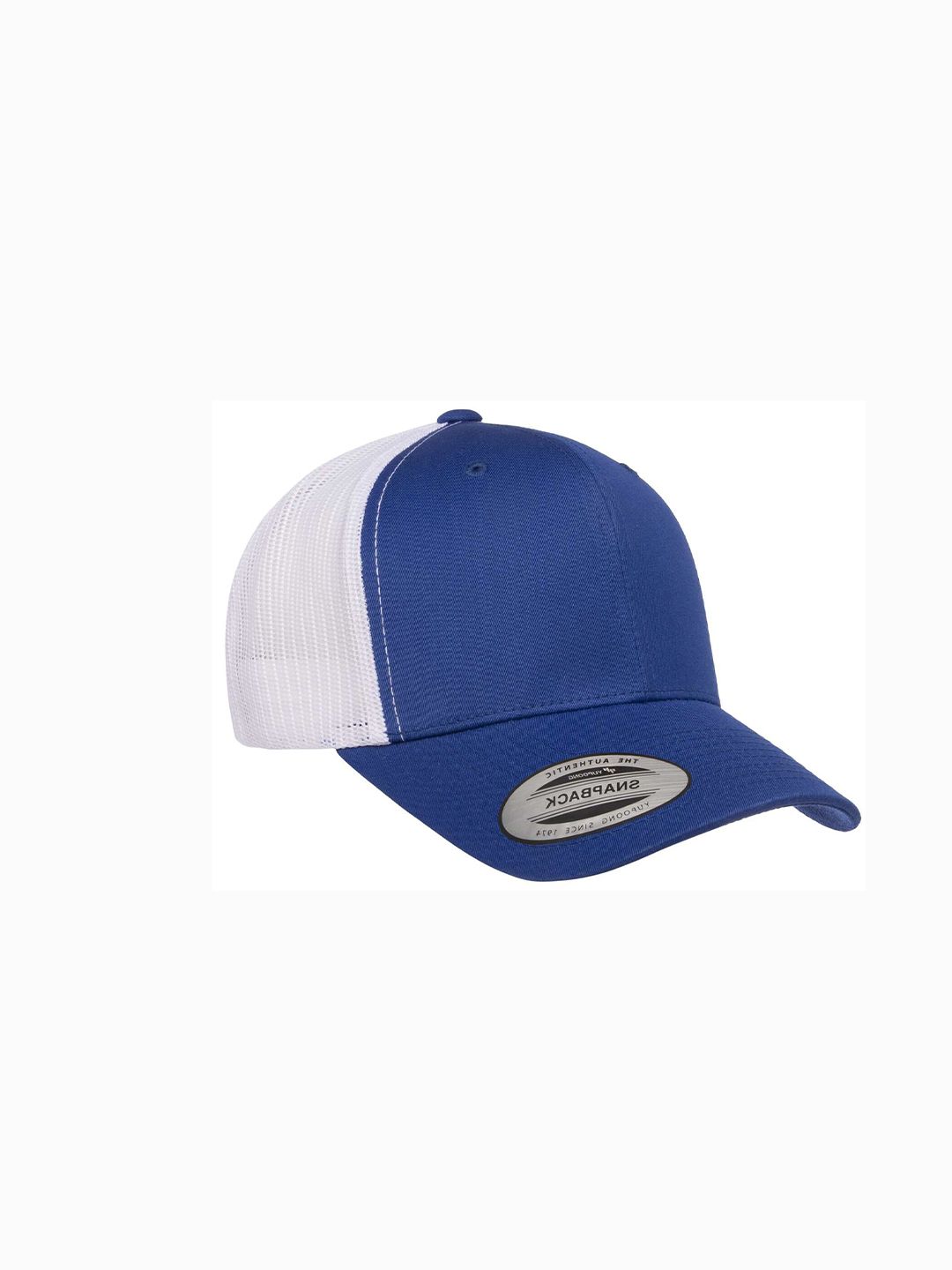 FLEXFIT Unisex Blue & White Colourblocked Baseball Cap Price in India