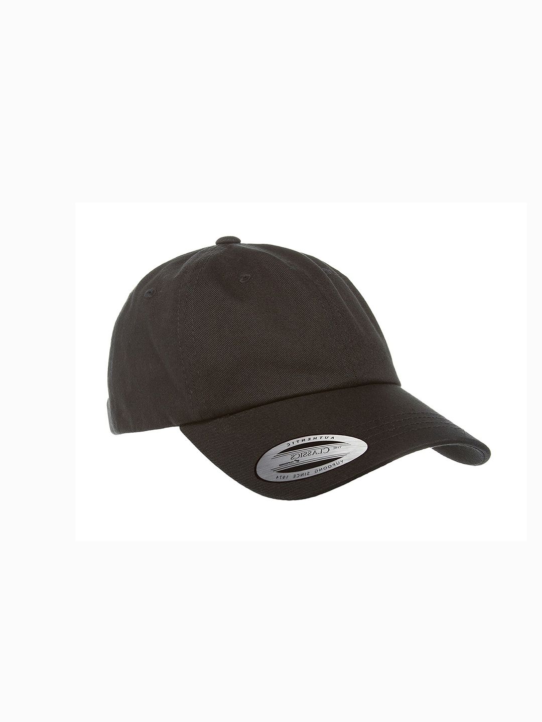 FLEXFIT Unisex Black & White Printed Baseball Cap Price in India