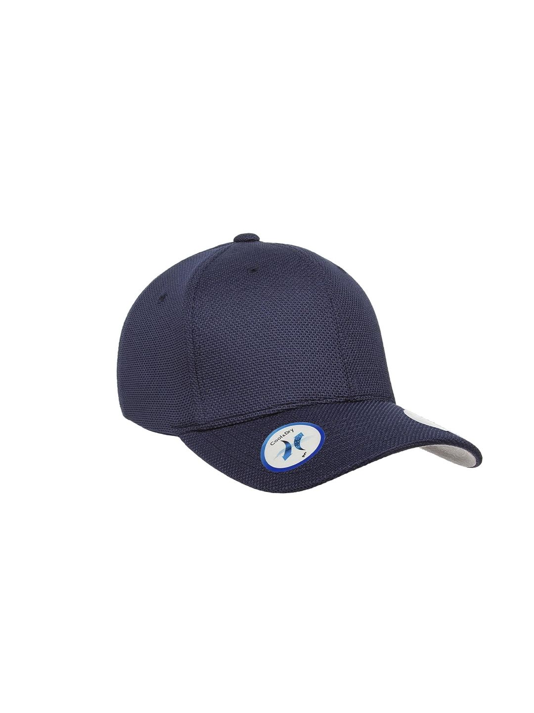 FLEXFIT Unisex Navy Blue Baseball Cap Price in India