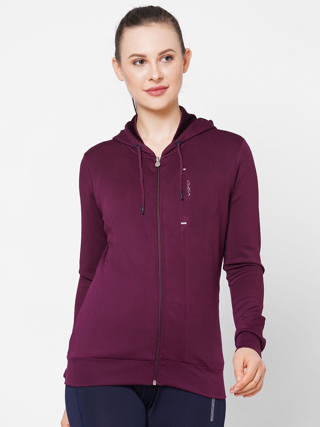 Sweet Dreams Women Burgundy Hooded Sweatshirt Price in India