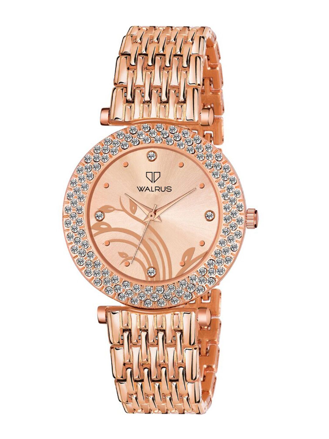 Walrus Women Rose Gold-Toned Analogue WatchWWTW-VCT-XVIII-171717 Price in India