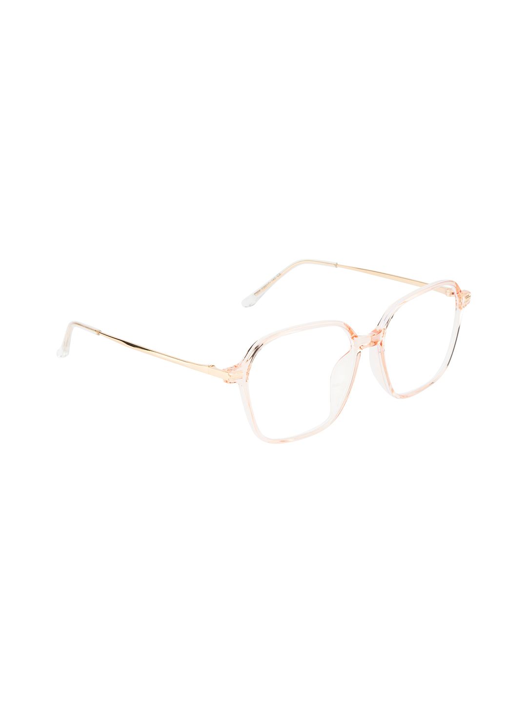 Ted Smith Unisex Rose Gold Full Rim Square Frames Price in India