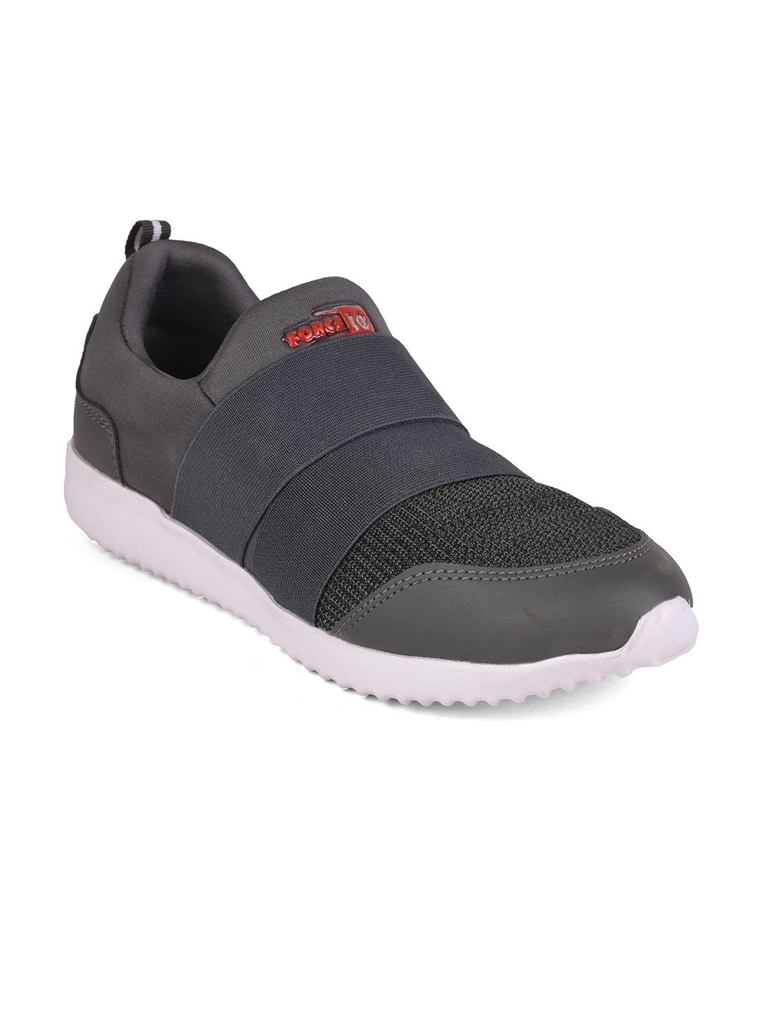 Liberty Women Grey Mesh Running Non-Marking Shoes Price in India