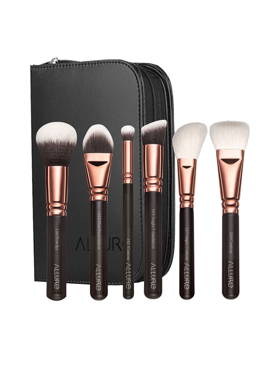 Allure Essential Set of 6 Professional Face Brushes - RGKF 06 Price in India