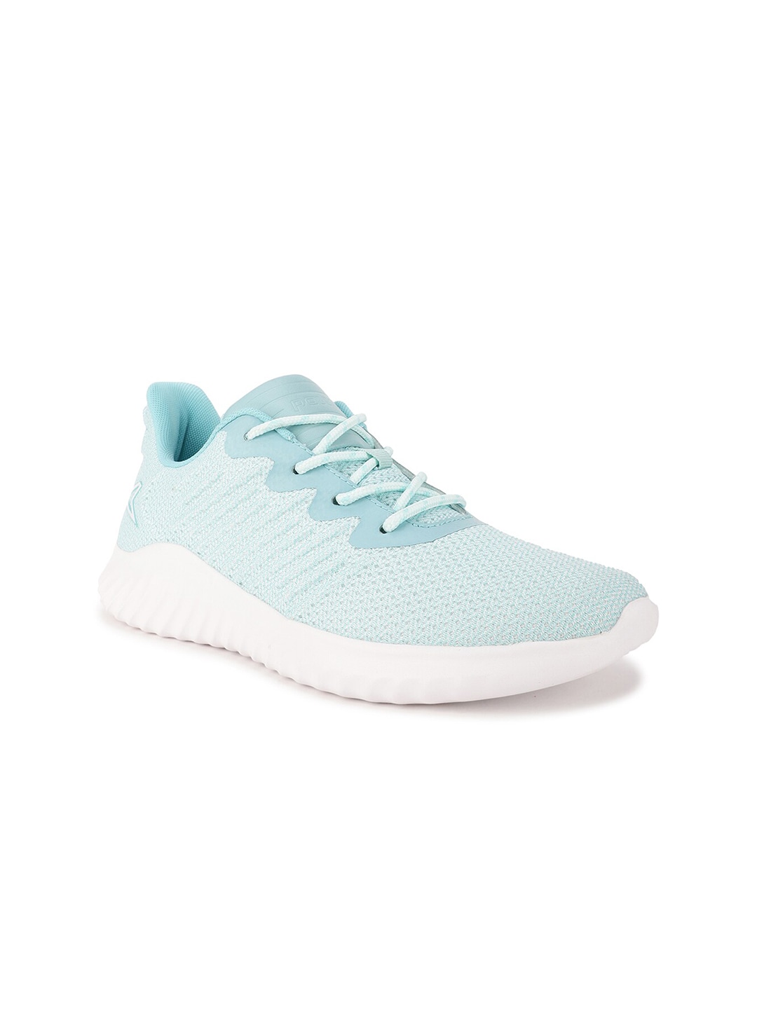 Power Women Blue Textile Running Non-Marking Shoes Price in India