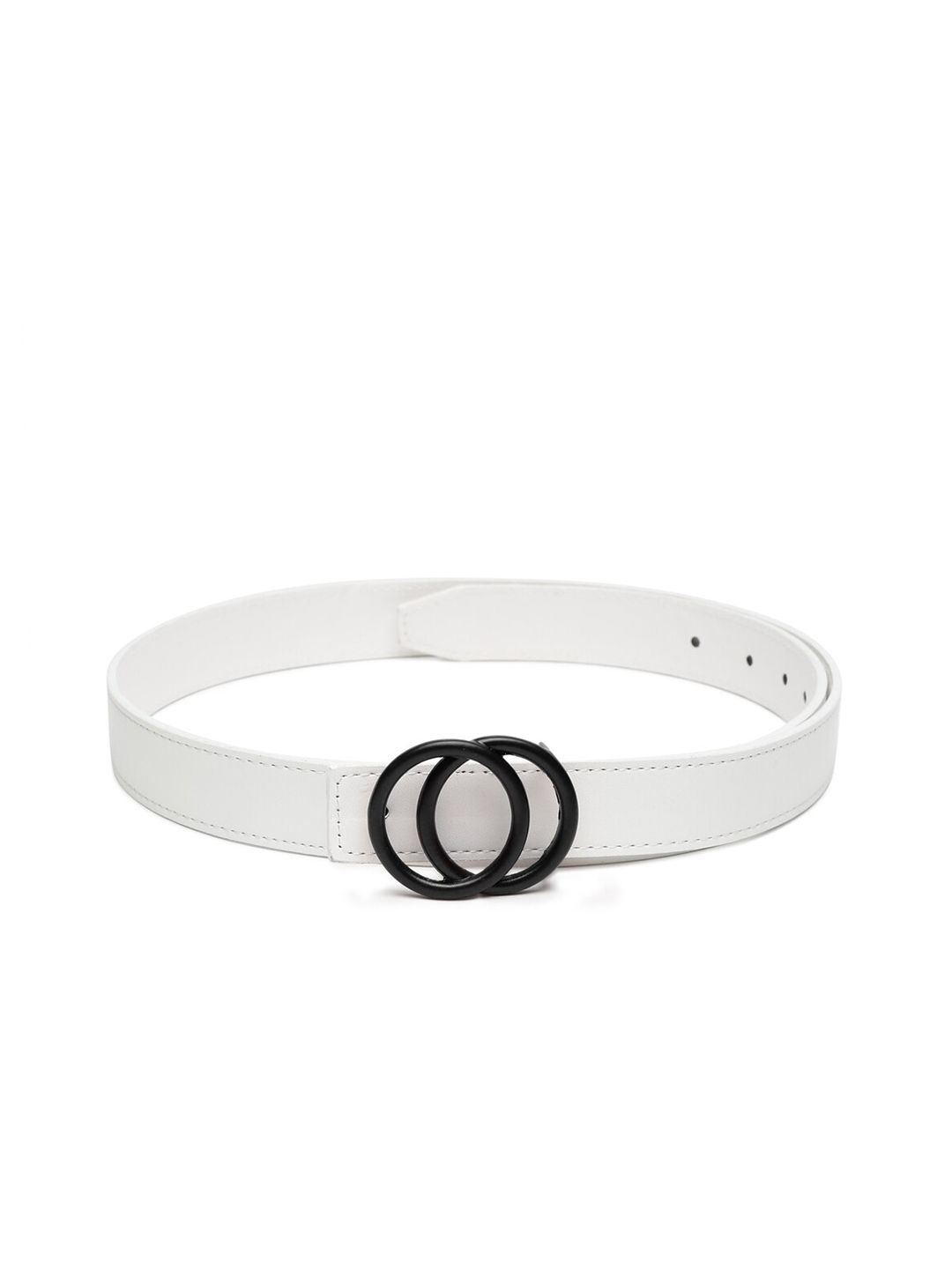 Apsis Women White Solid Belt Price in India