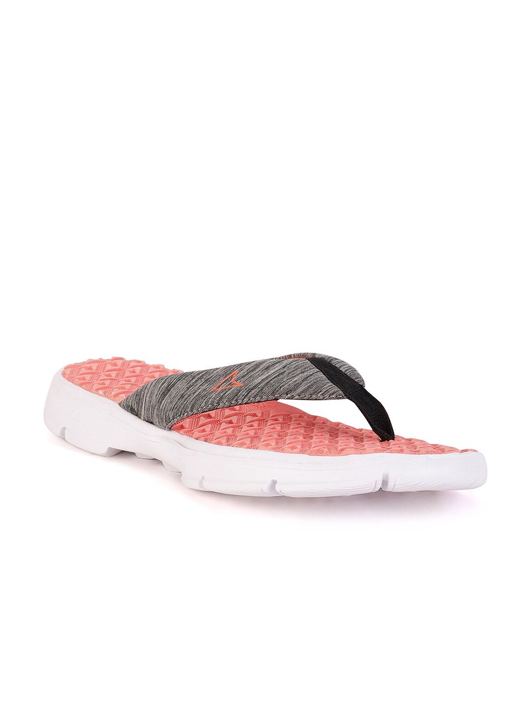 Power Women Pink & Grey Thong Flip-Flops Price in India