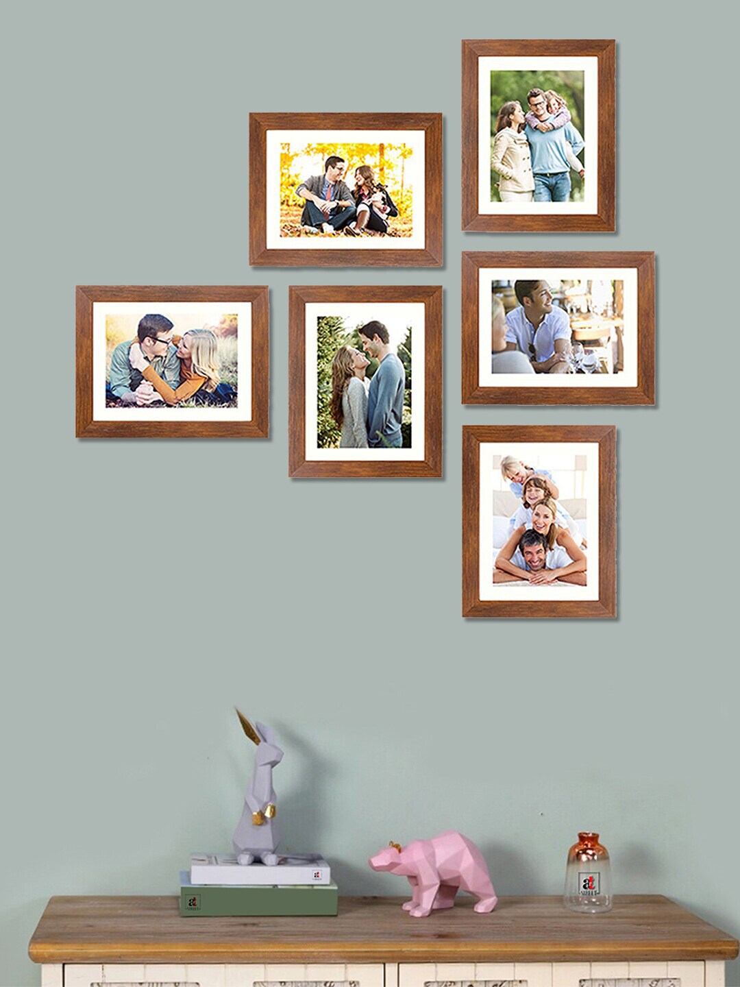 Art Street Set of 6 MDF Wall Photo Frames Price in India