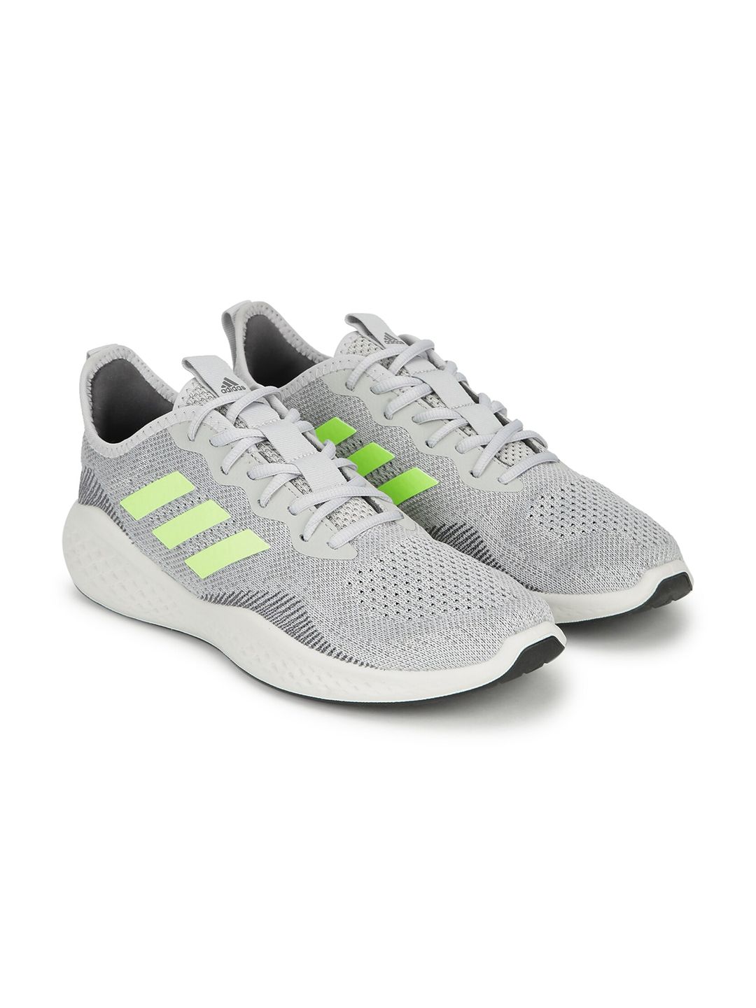 adidas gazelle silver green womens adidas FLUIDFLOW 2.0 Running Shoes | White-Green | Women's