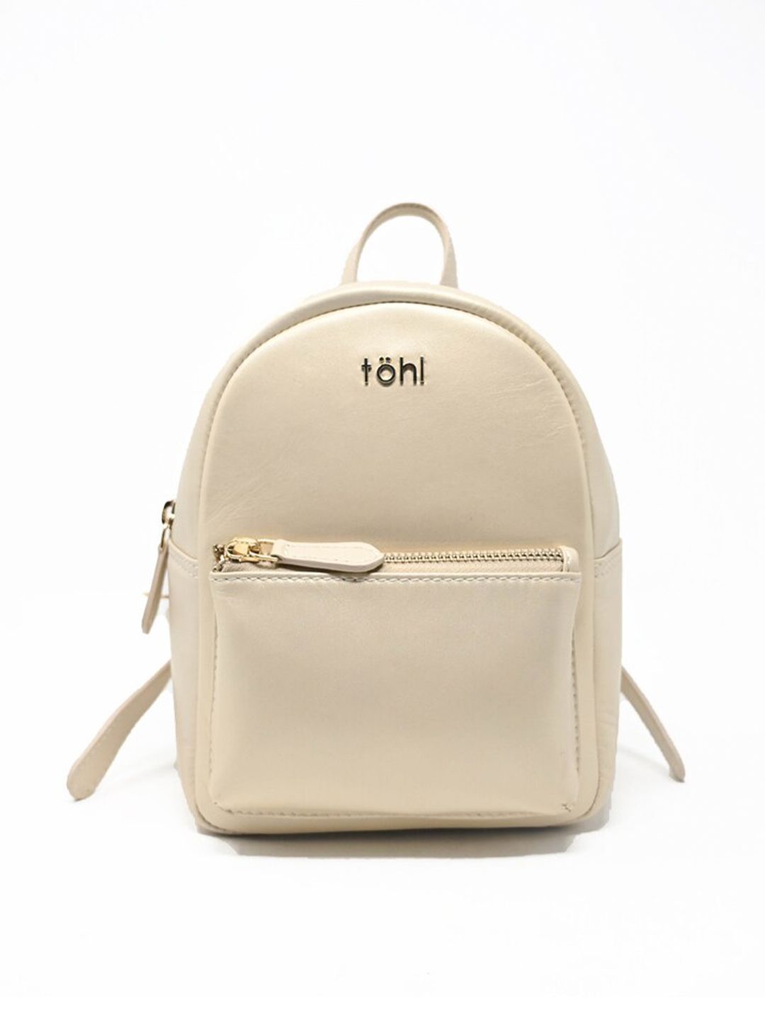 tohl Women Off White Backpack Price in India