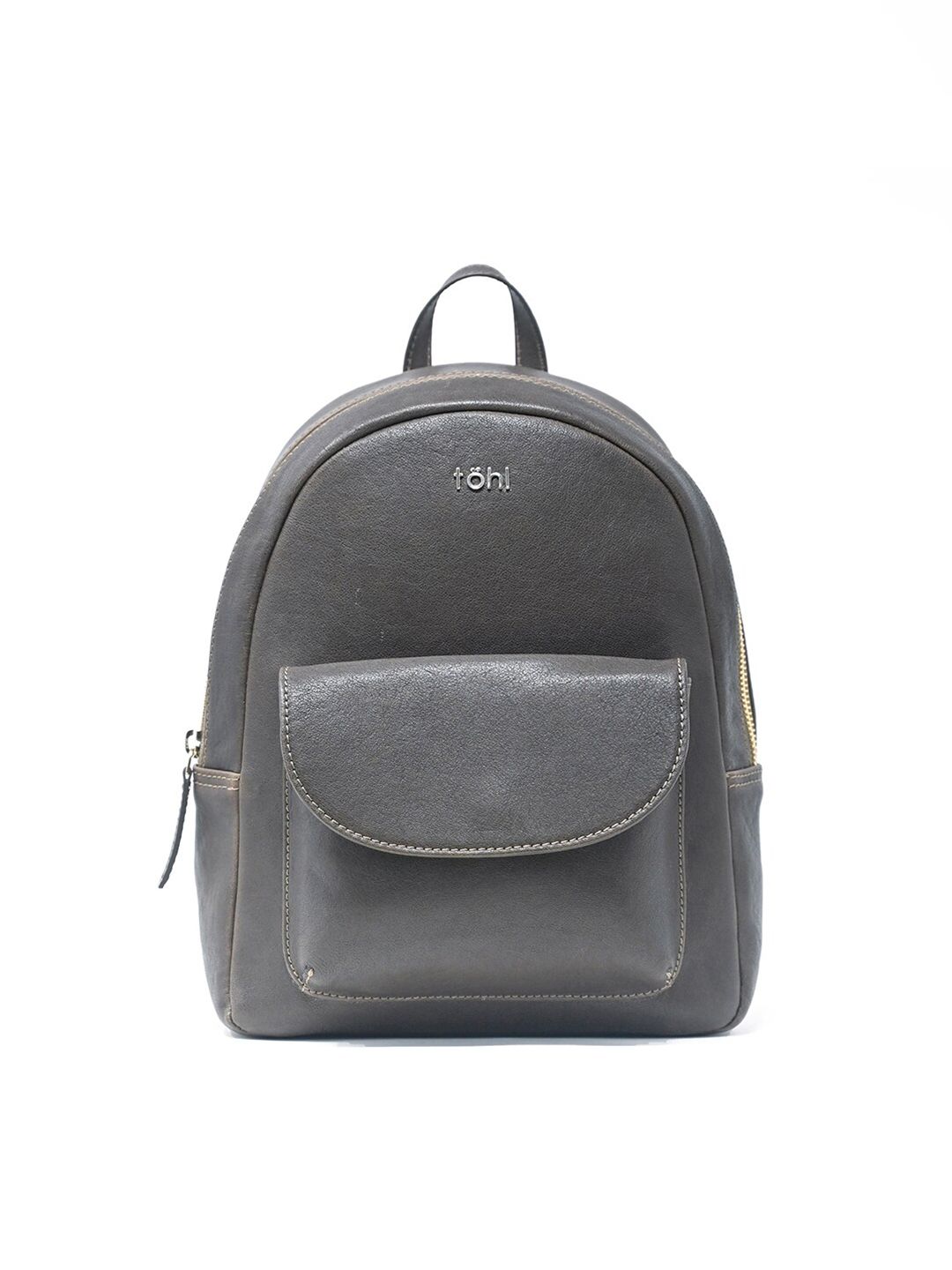 tohl Women Brown Solid Backpack Price in India
