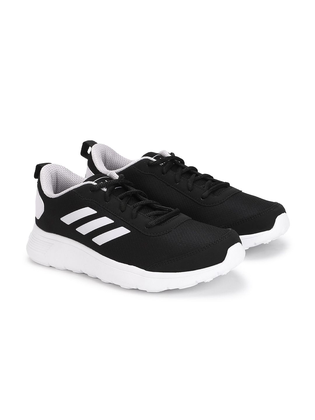 ADIDAS Women Black Textile Running Clear Factor Non-Marking Shoes Price in India