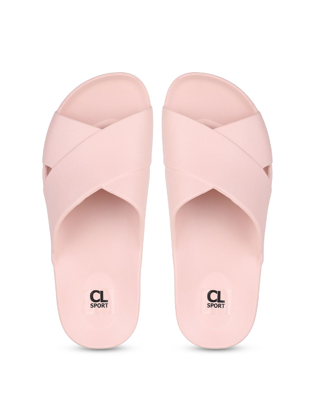 Carlton London sports Women Pink Sliders Price in India