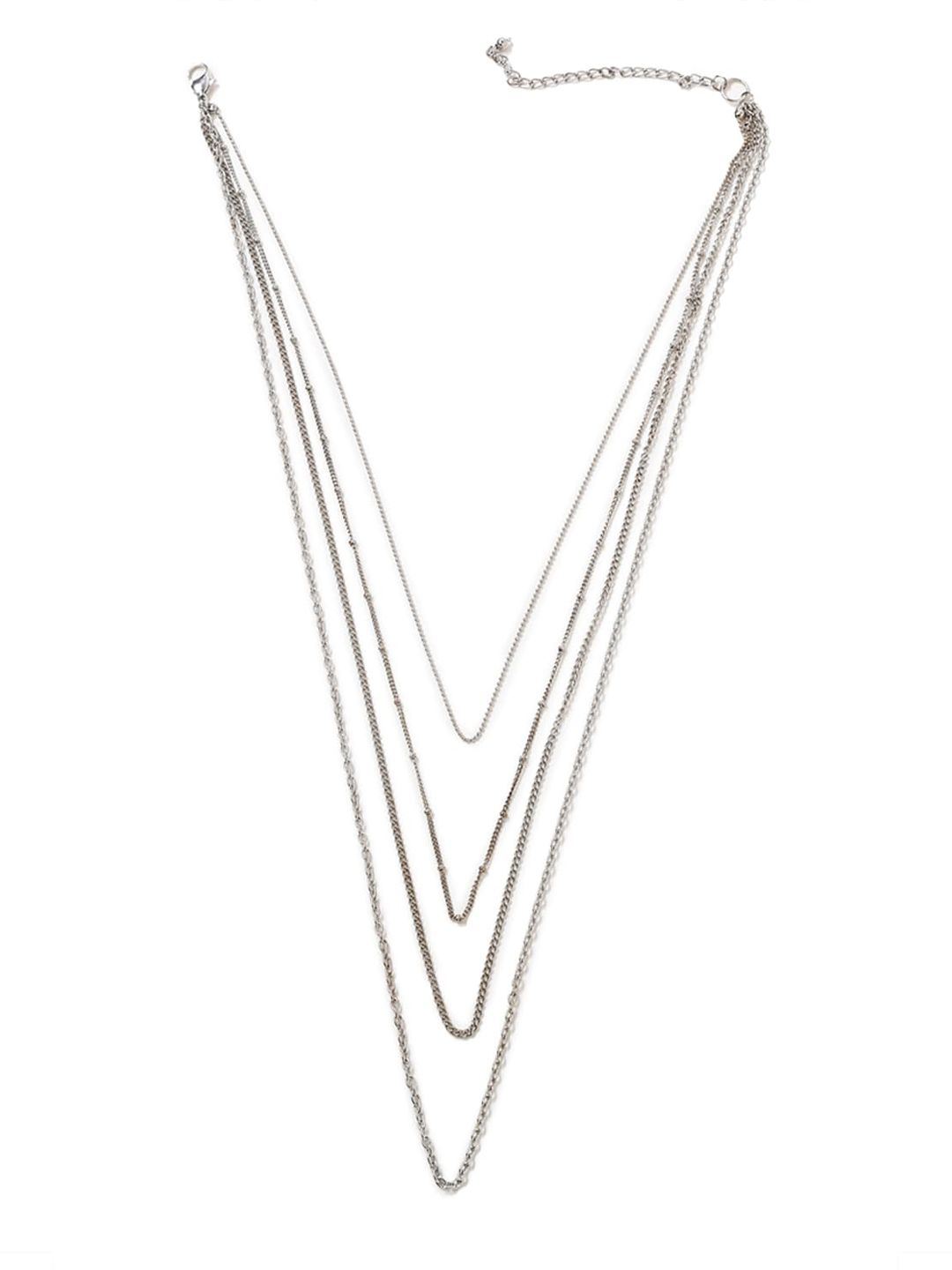 FOREVER 21 Silver-Toned Chain Price in India