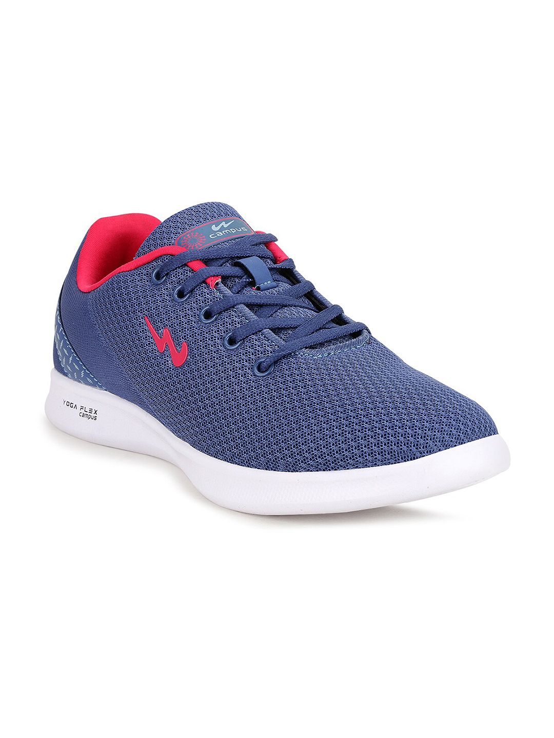 Campus Women Blue Mesh Running Marking Shoes Price in India