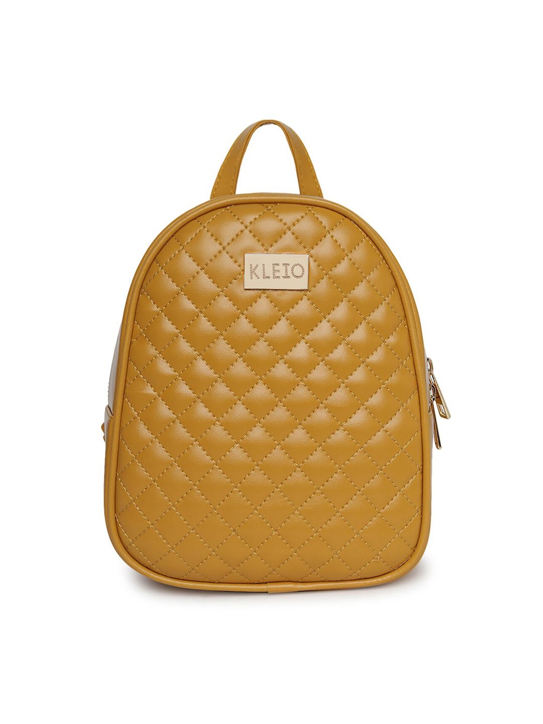 KLEIO Women Mustard Multifunctional Backpack Price in India