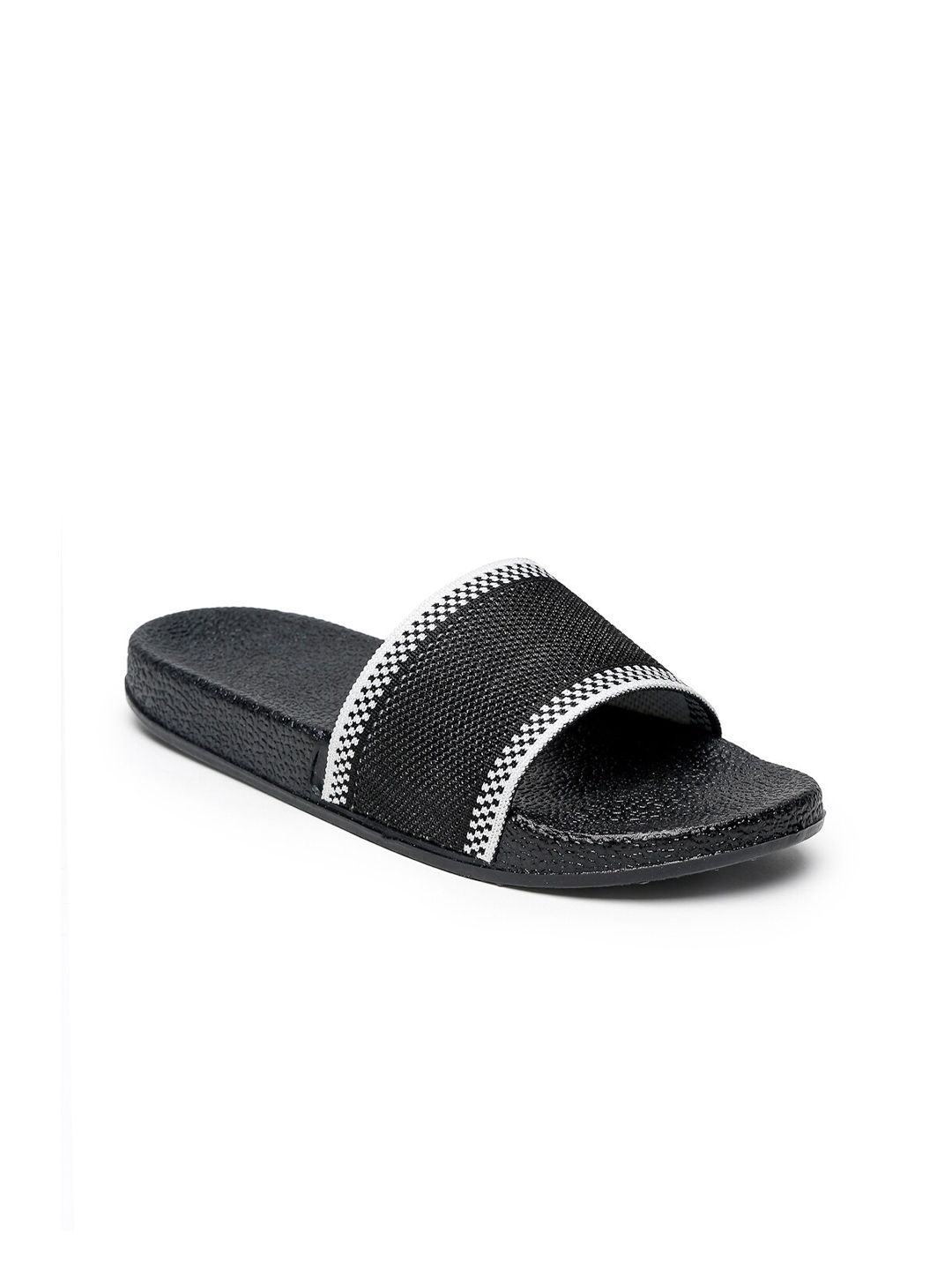 Misto Women Black Sliders Price in India