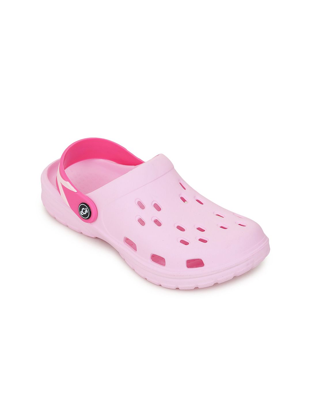 e-GO Women Light Pink Clogs Price in India