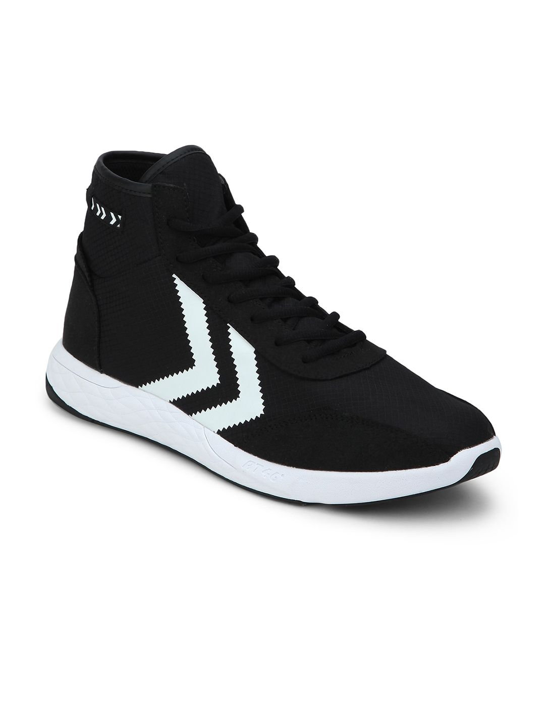 hummel Unisex Black Suede Training or Gym Non-Marking Shoes Price in India