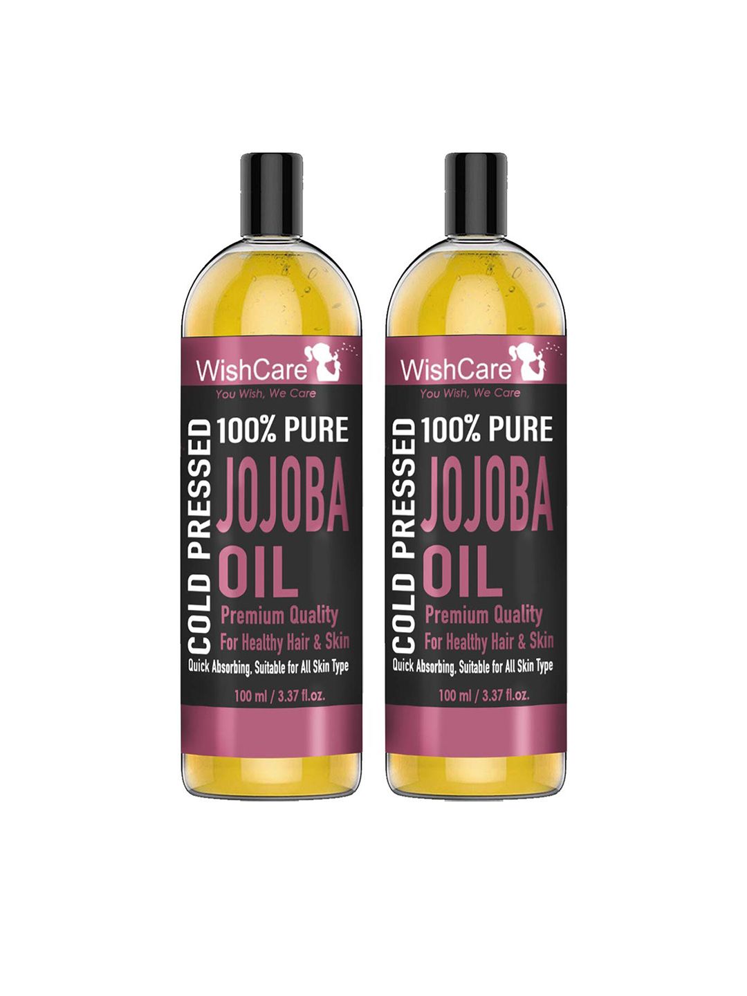 WishCare Yellow Pure Cold Pressed Jojoba Oil Combo Price in India