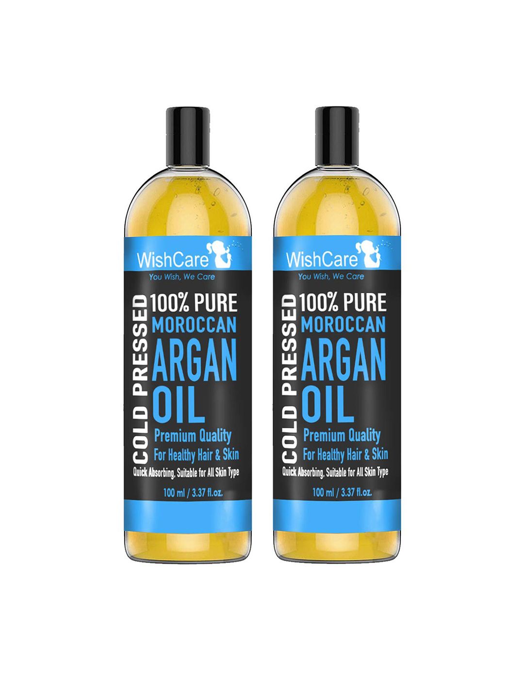 WishCare Pure Cold Pressed Moroccan Argan Oil 200 ml Price in India
