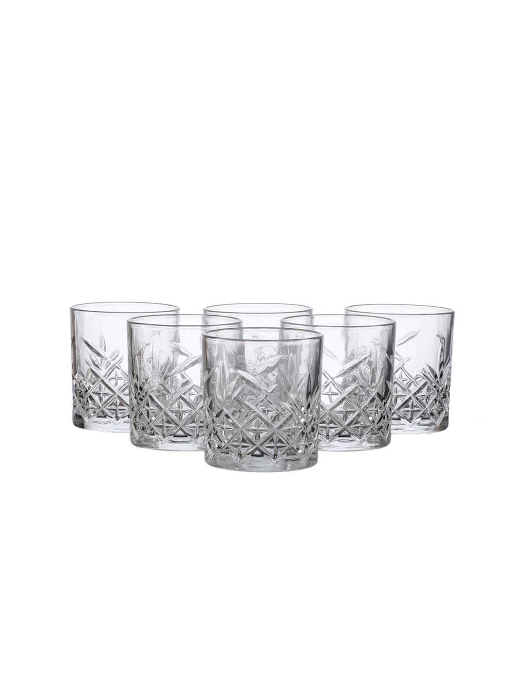 ceradeco Set Of 6 Transparent Ceradeco Kingston Juice Glass Price in India