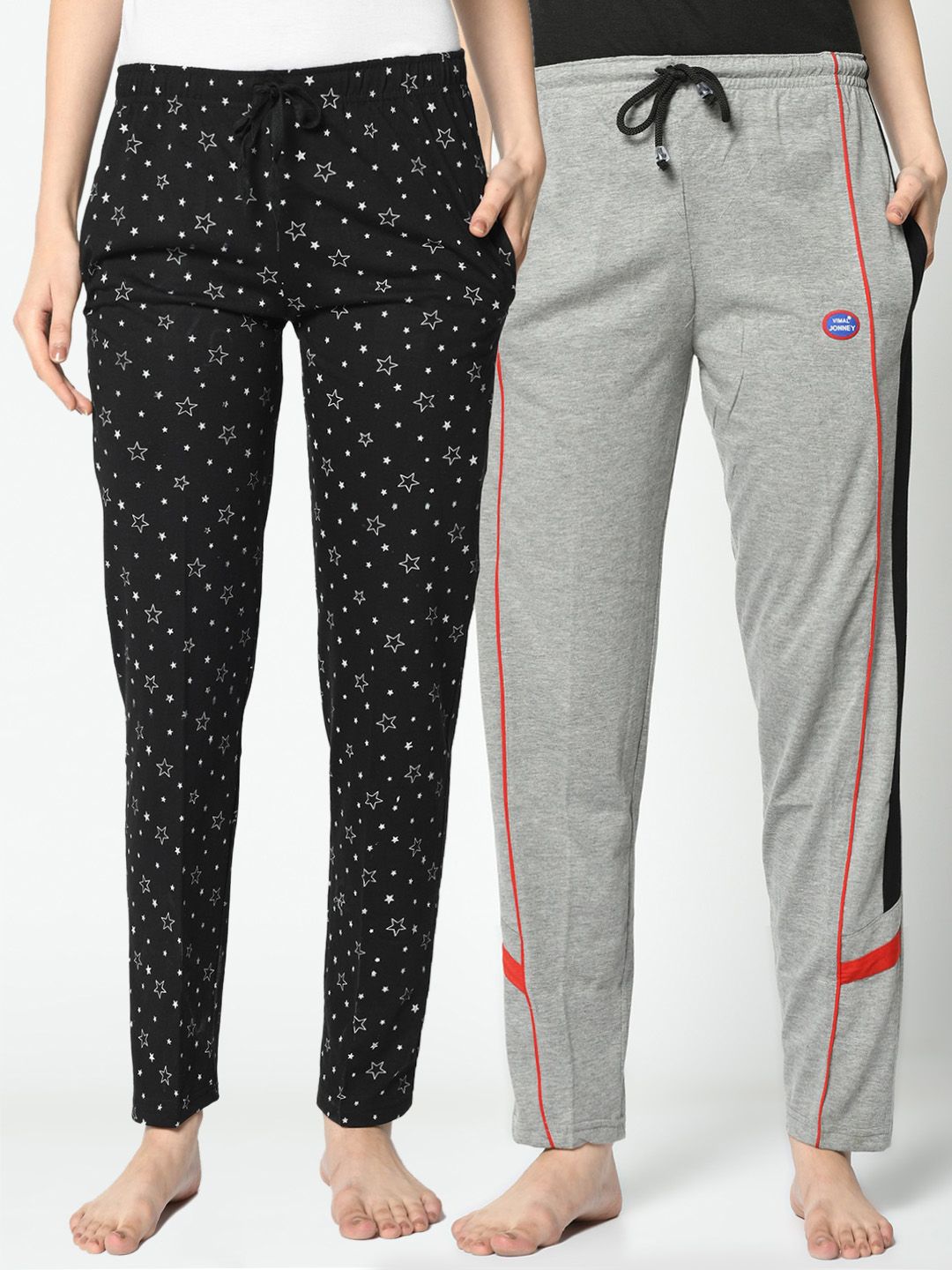 VIMAL JONNEY Women Pack Of 2 Lounge Pants Price in India