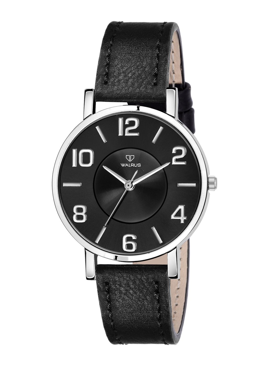 Walrus Women Black Brass Dial & Black Straps Analogue Watch WWTW-OPUS-III-020207 Price in India