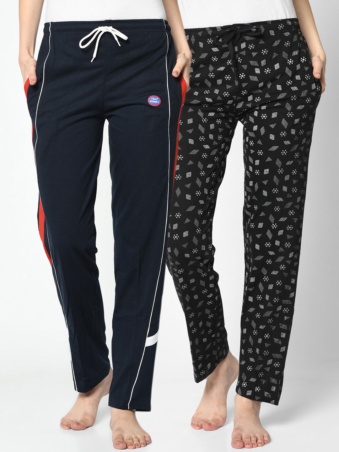 VIMAL JONNEY Women Pack Of 2 Lounge Pants Price in India