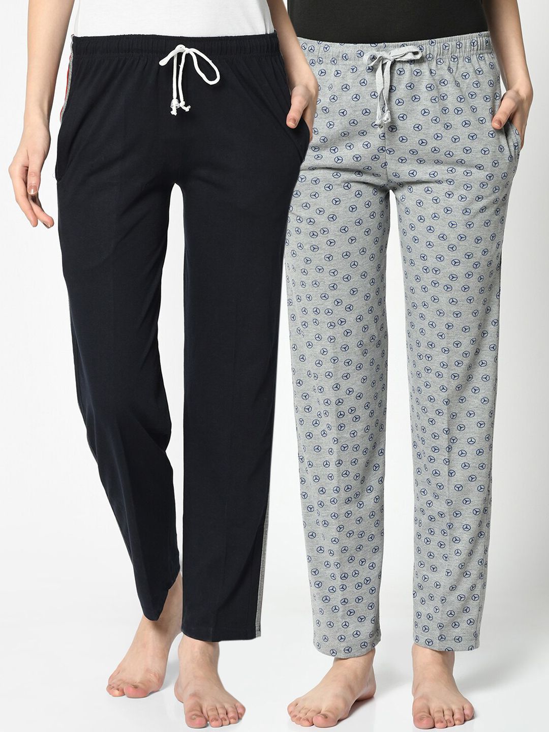 VIMAL JONNEY Women Pack Of 2 Lounge Pants Price in India