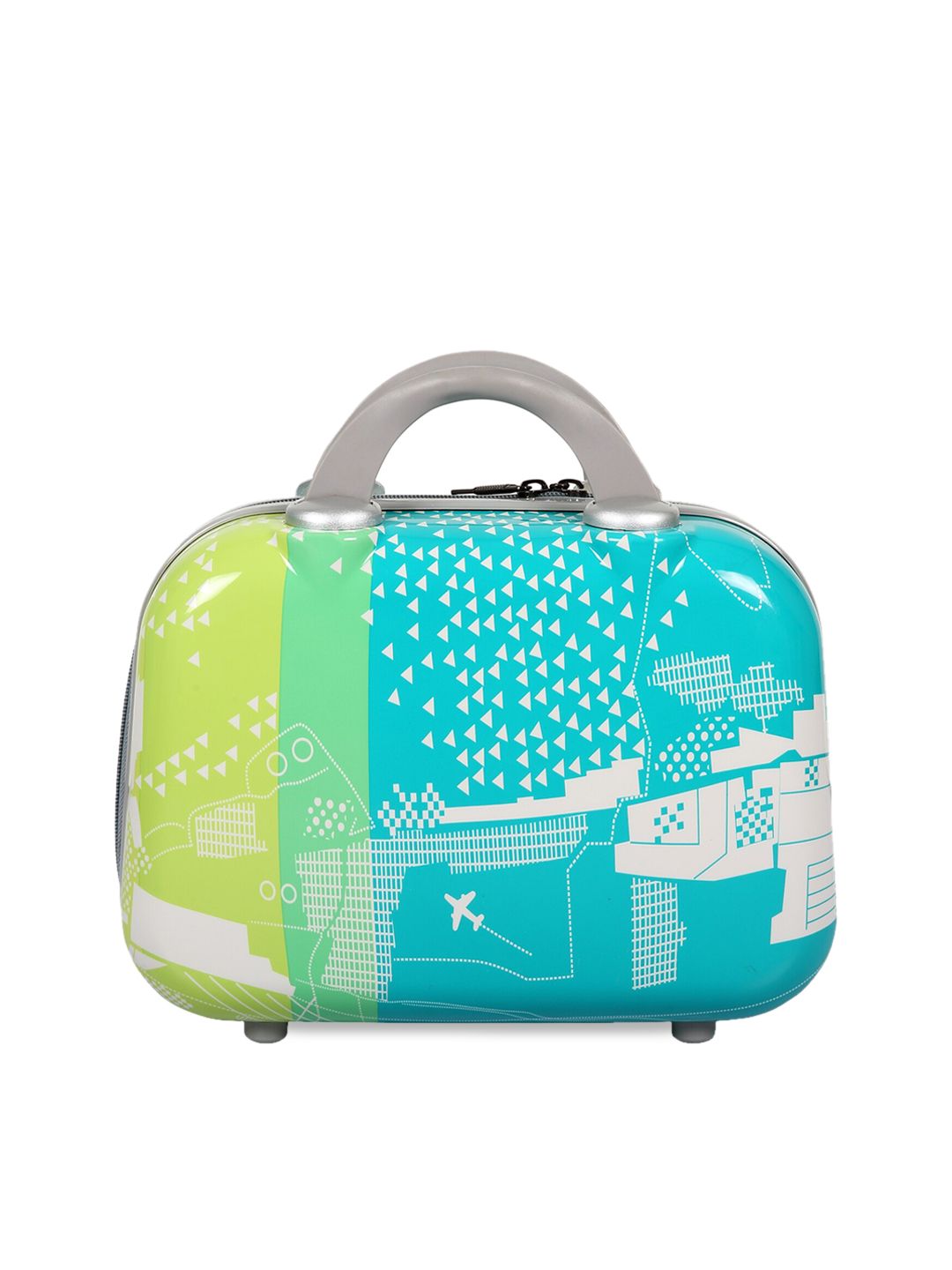 Polo Class Green Printed Travel Vanity Bag Price in India