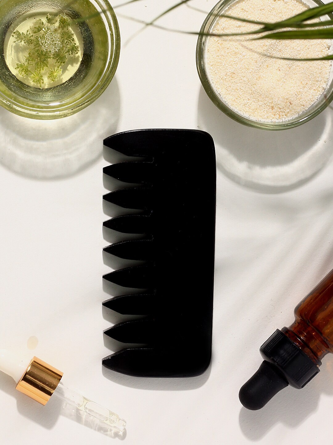 SKINDUZED Black Obsidian Comb for Fast Hair Growth Price in India