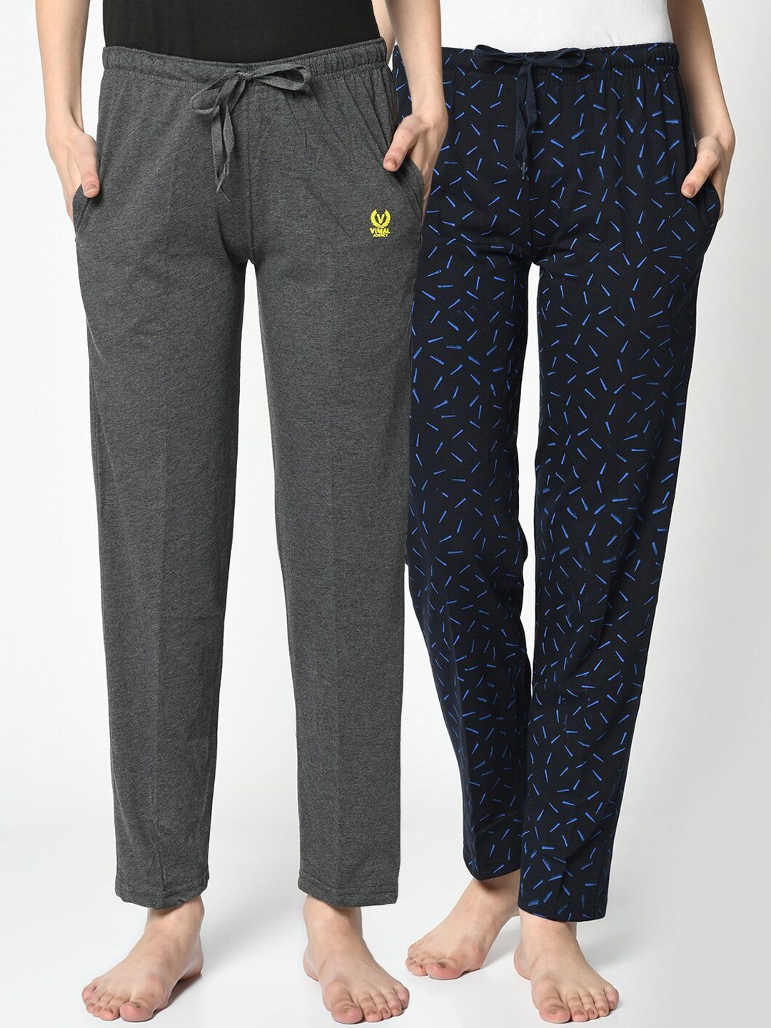 VIMAL JONNEY Women Pack Of 2 Lounge Pants Price in India