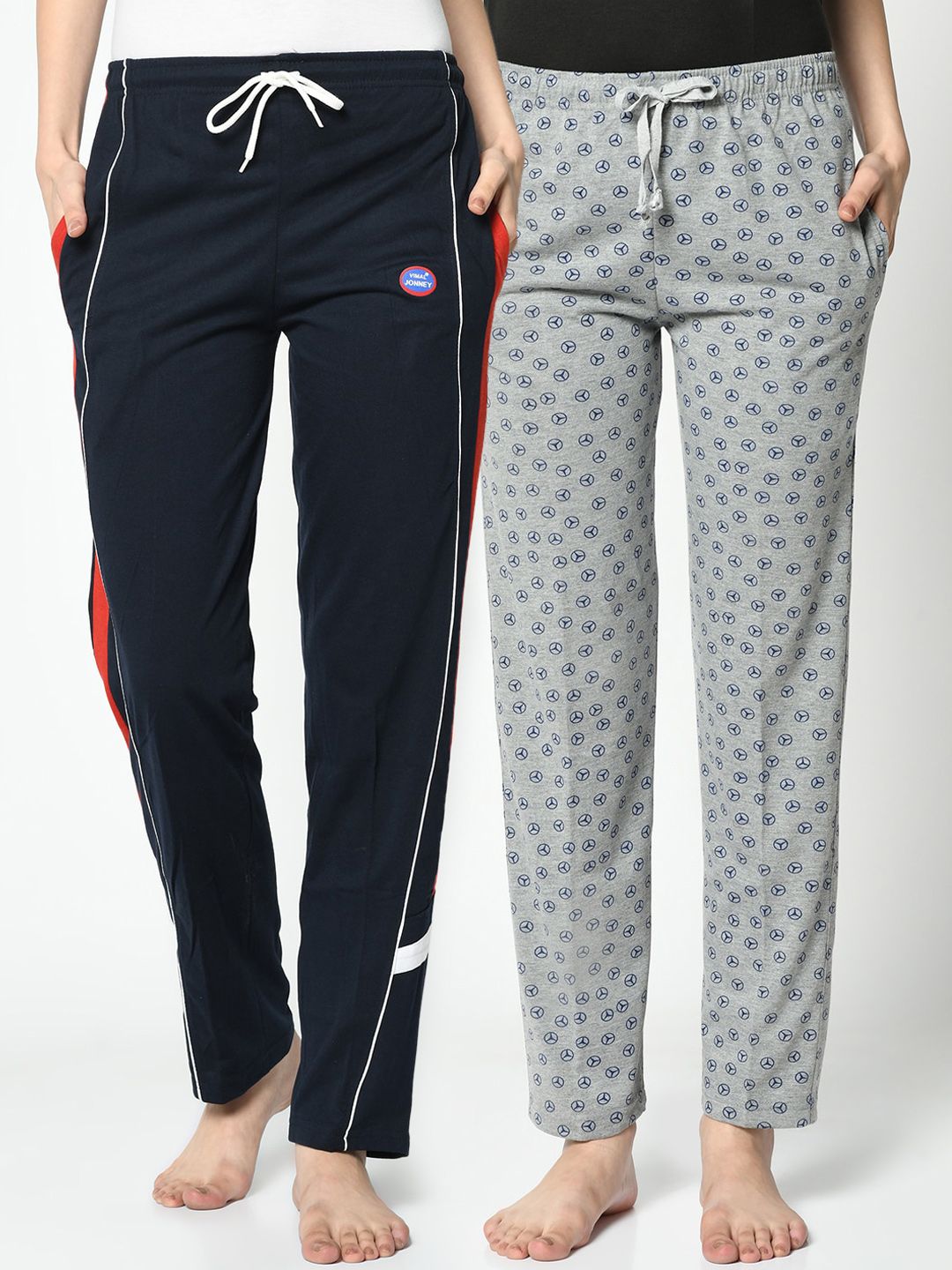 VIMAL JONNEY Women Pack Of 2 Lounge Pants Price in India