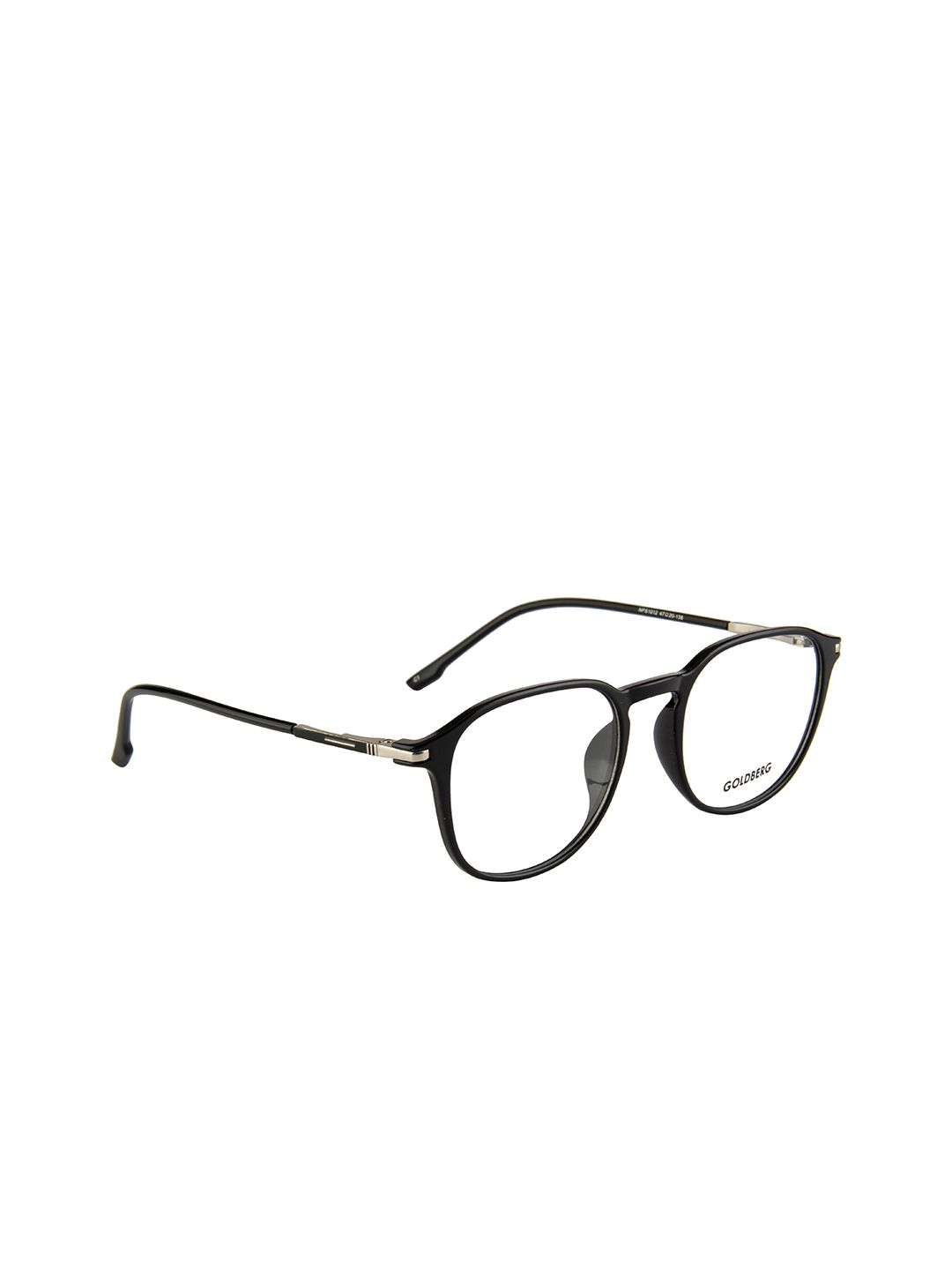 Gold Berg Unisex Black Full Rim Wayfarer Frames GBO-NSP1012_C1 Price in India