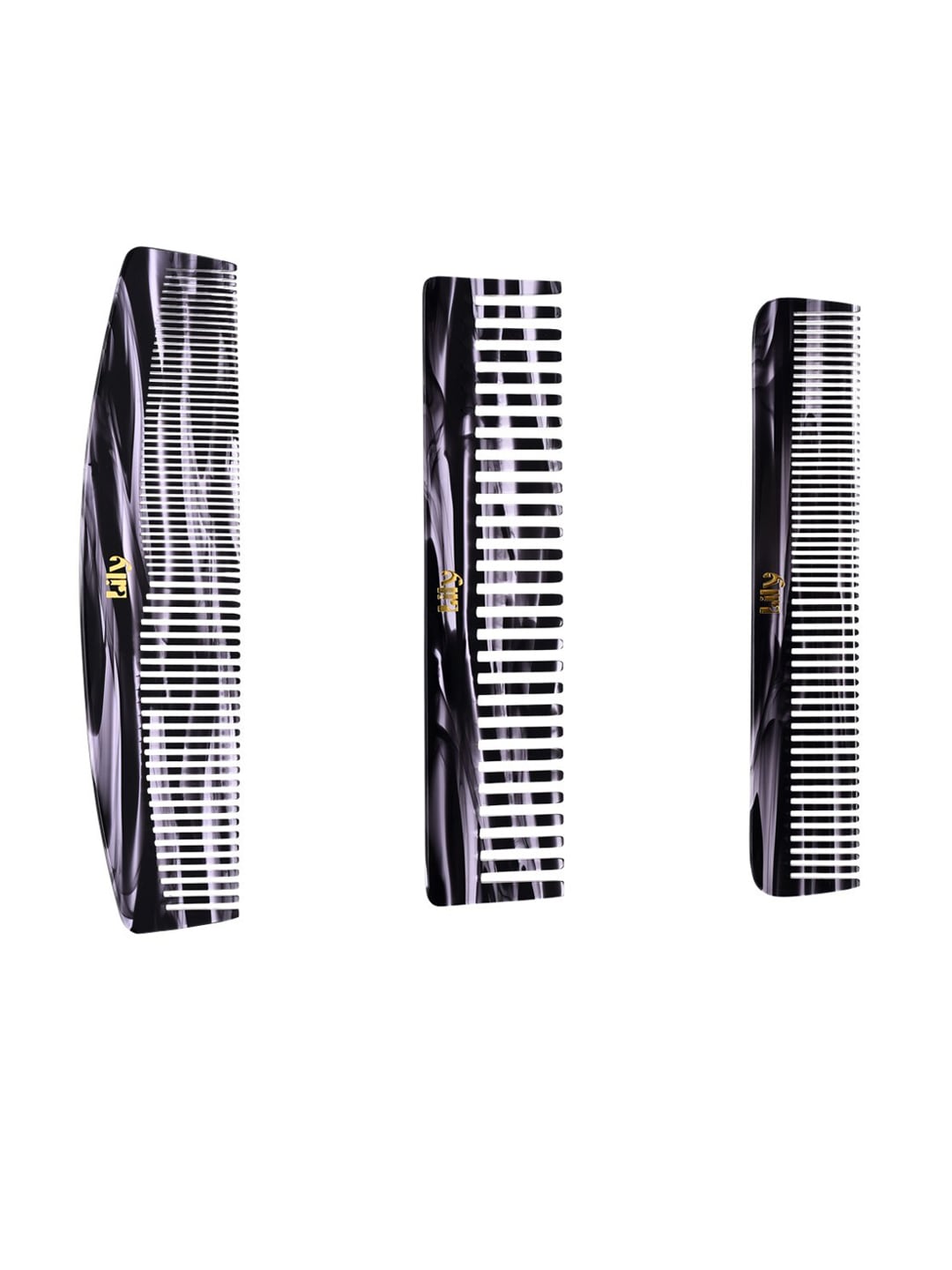 LILY CA Set of 3 Purple Handmade Combs Price in India