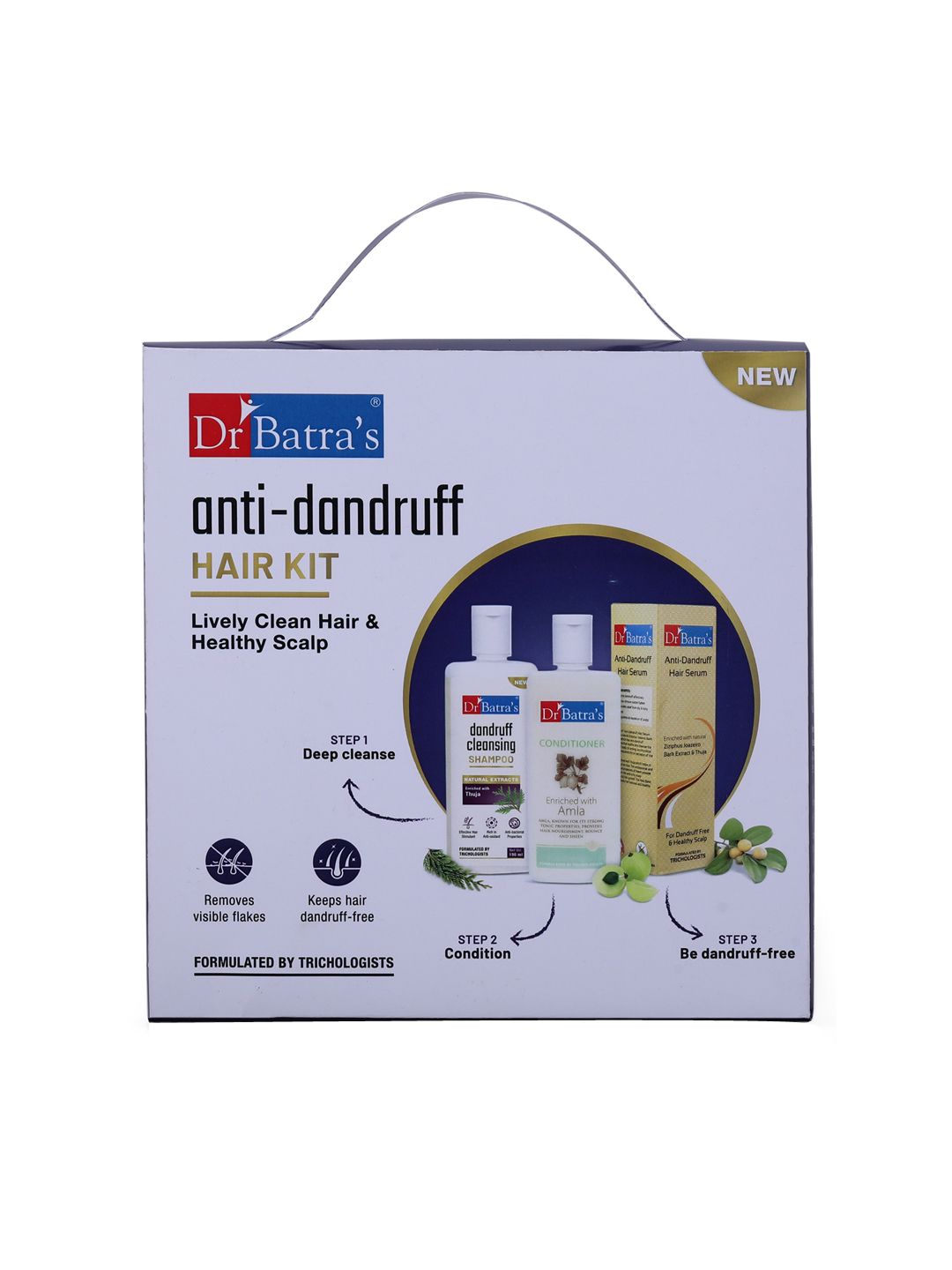 Dr Batra's Anti-Dandruff Hair Kit Lively Clean Hair & Healthy Scalp Price in India