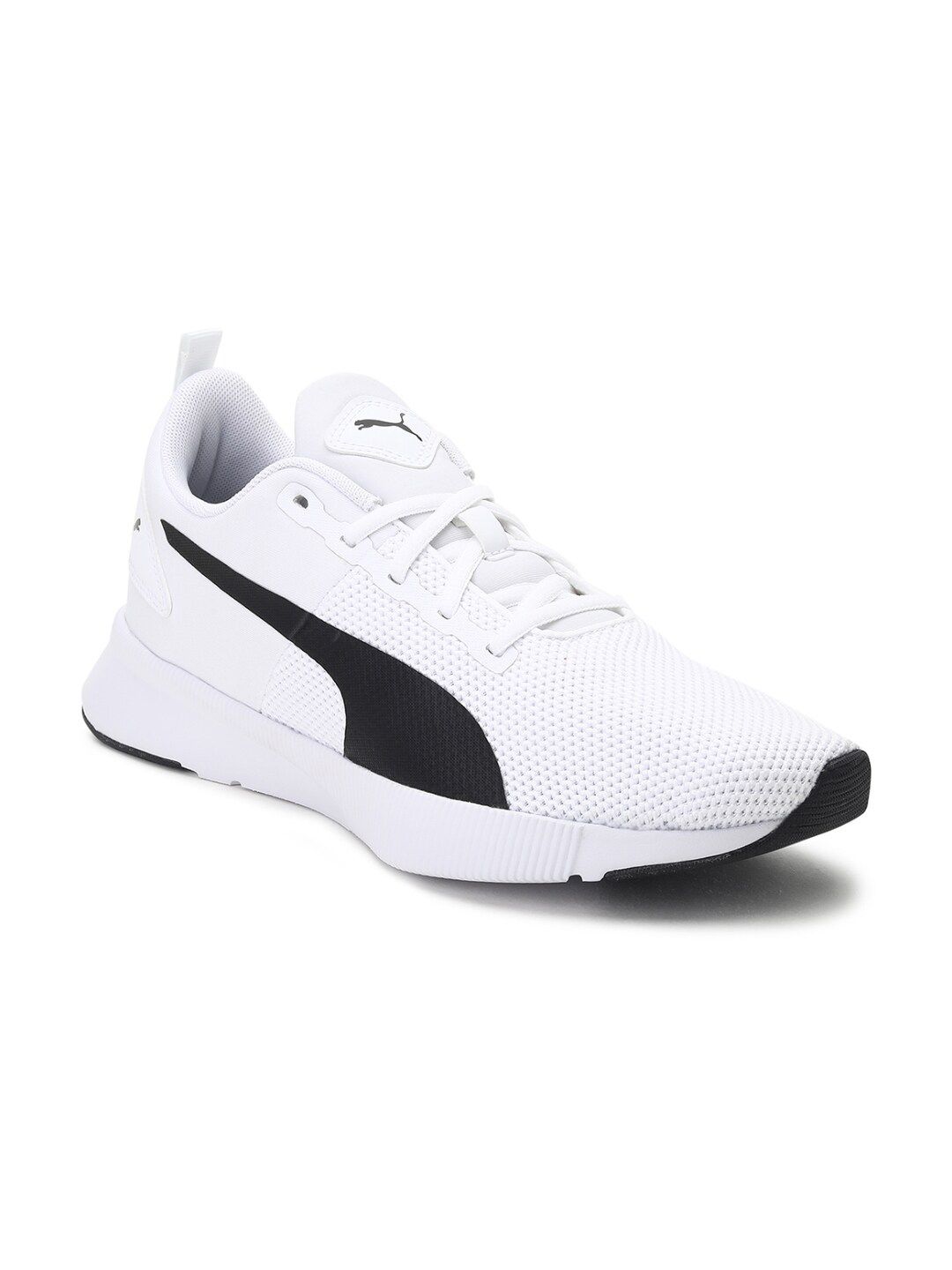 Puma Unisex White & Black Flyer SoftFoam+ Running Shoes Price in India