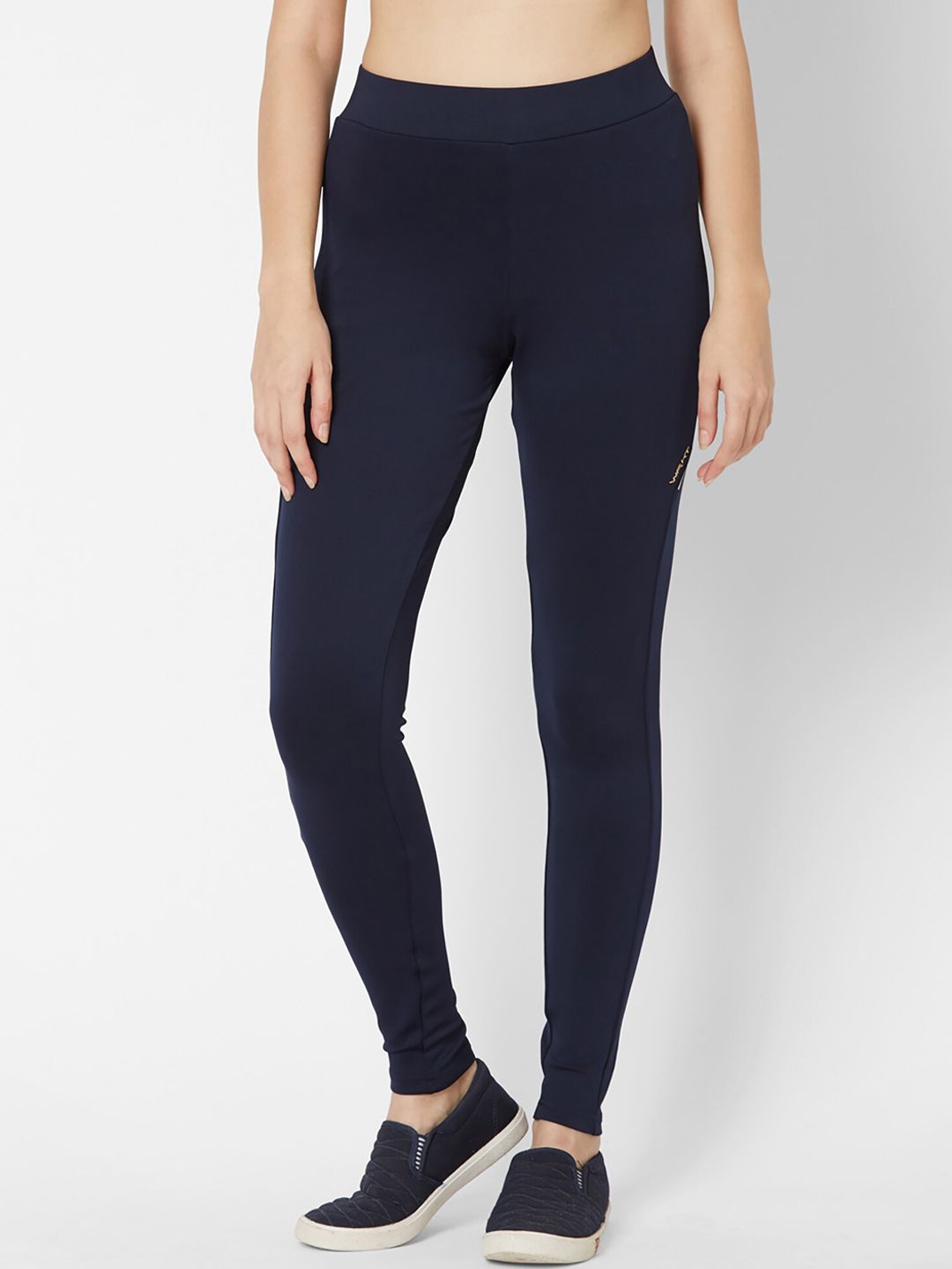 Sweet Dreams Women Navy Blue Solid Tights Price in India