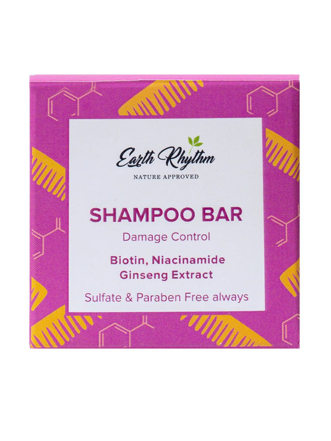 Earth Rhythm Biotin Niacinamide Ginseng Extract Shampoo Bar 80gm Price in India