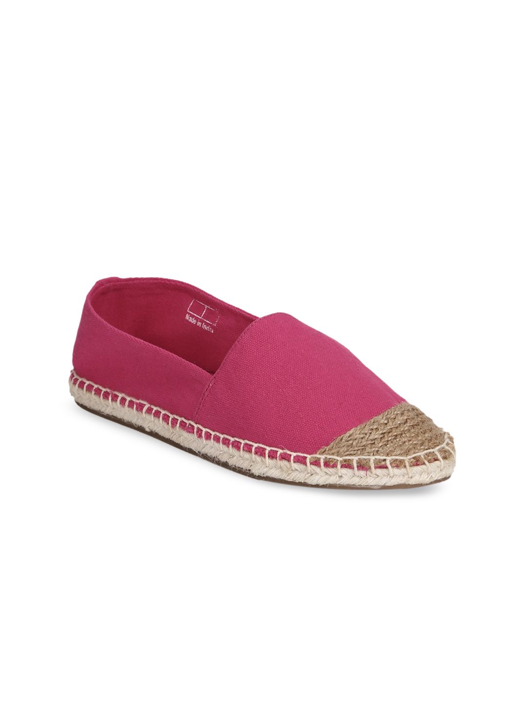 Truffle Collection Women Pink Espadrilles Price in India