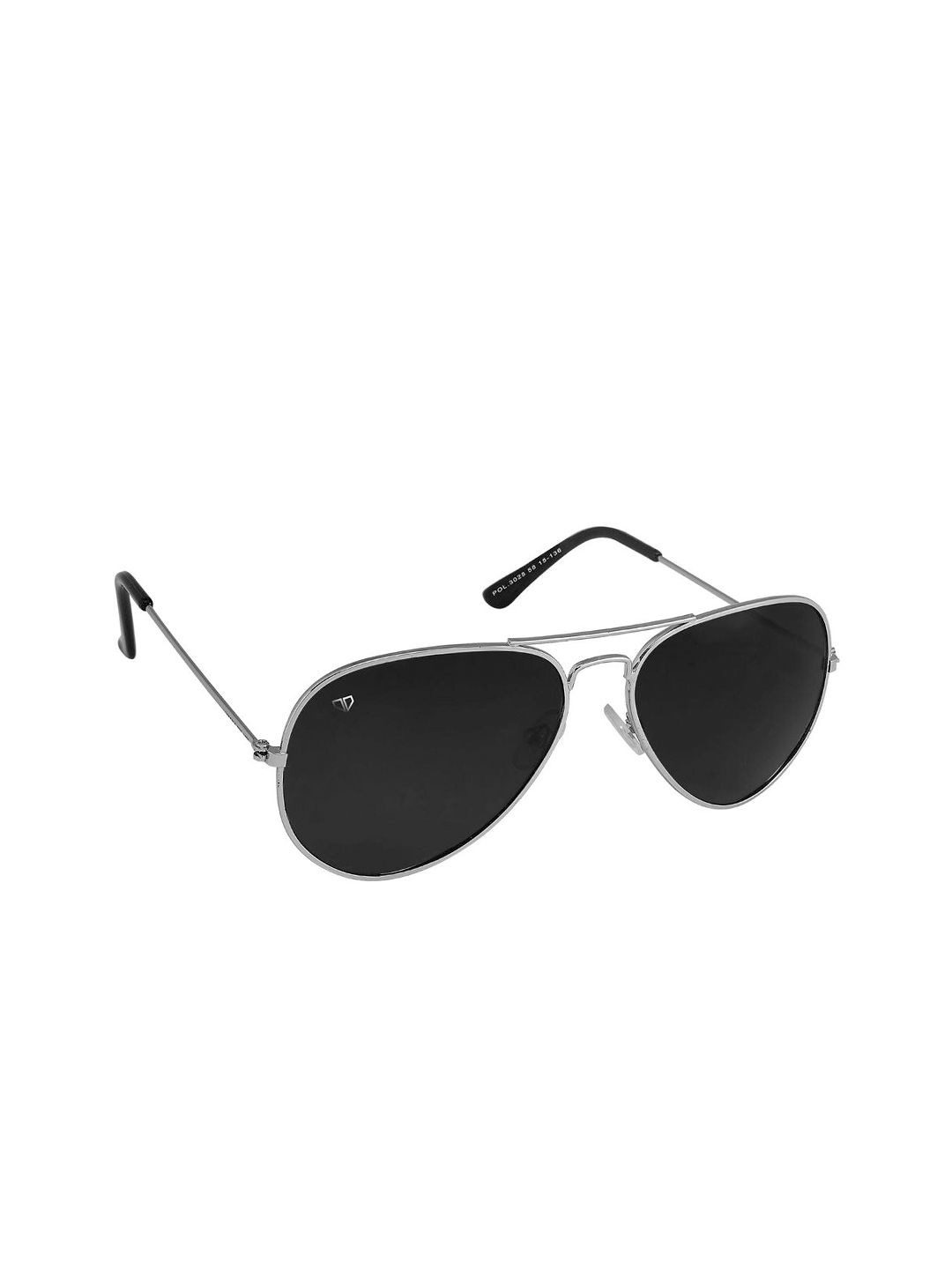 Walrus Men Black Lens & Black Aviator Sunglasses WSGM-AST-020702-Black