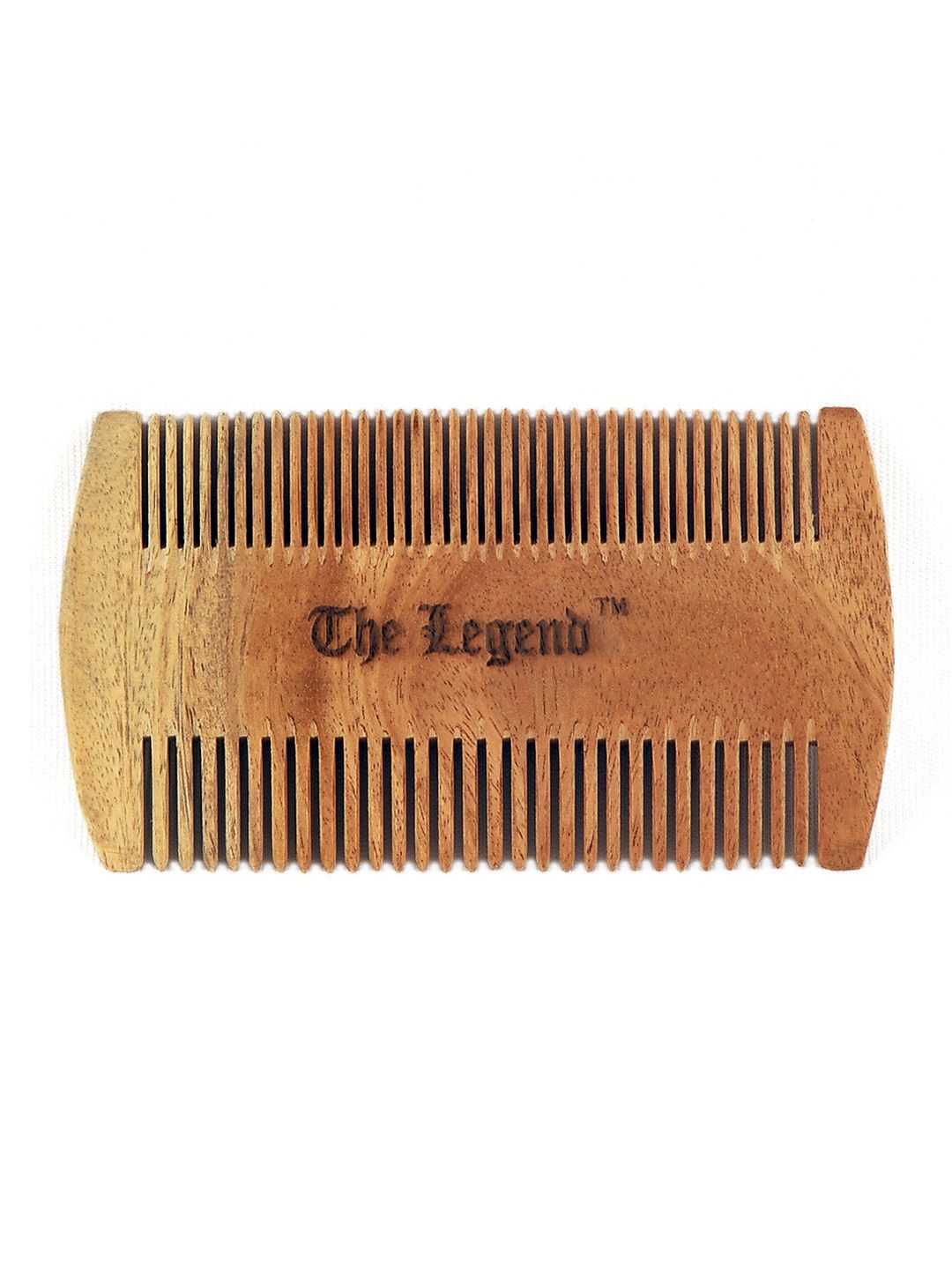 The Legend Organic Neem Wood Comb for Beard and Moustache Price in India
