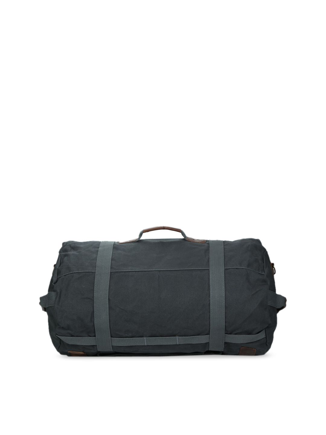Buy Royal Enfield Men Grey Solid Canvas Duffle Bag - Duffel Bag