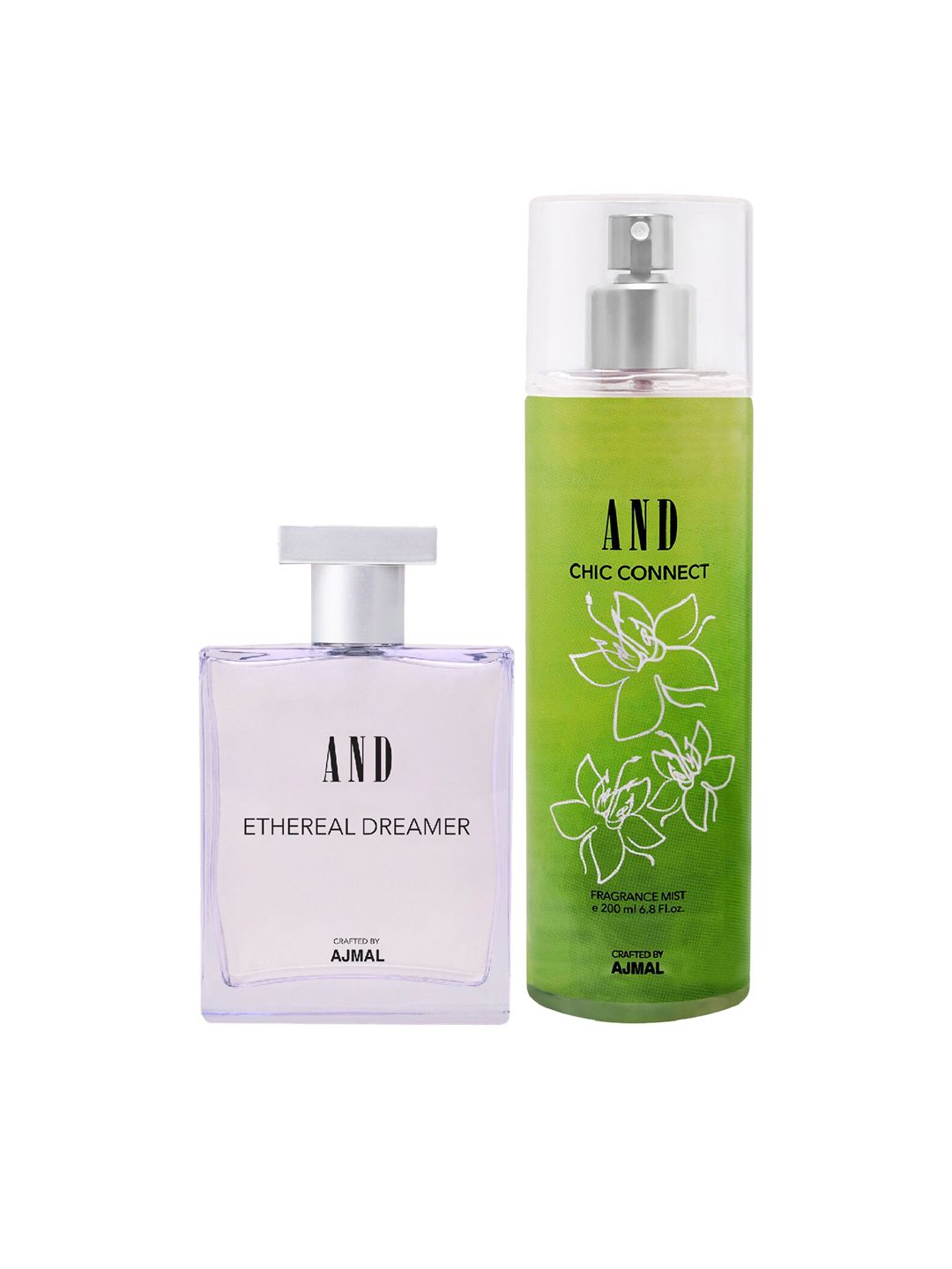 AND Set of 2 Ethereal Dreamer EDP & Chic Connect Body Mist Price in India