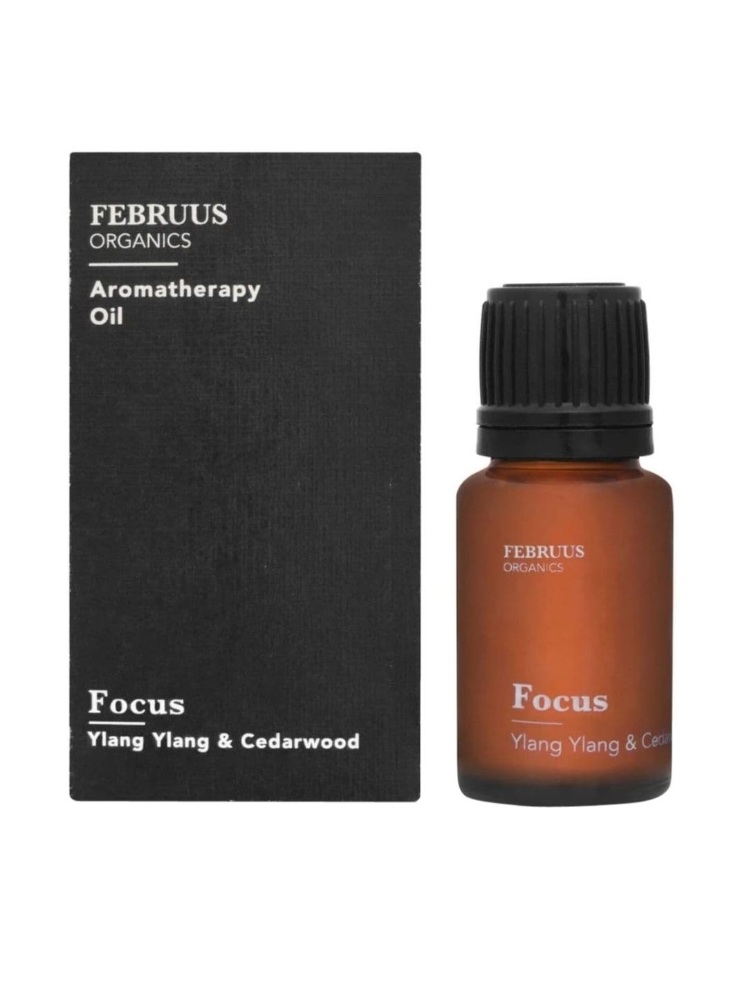 Februus Organics Black Aroma Oil - Focus Price in India