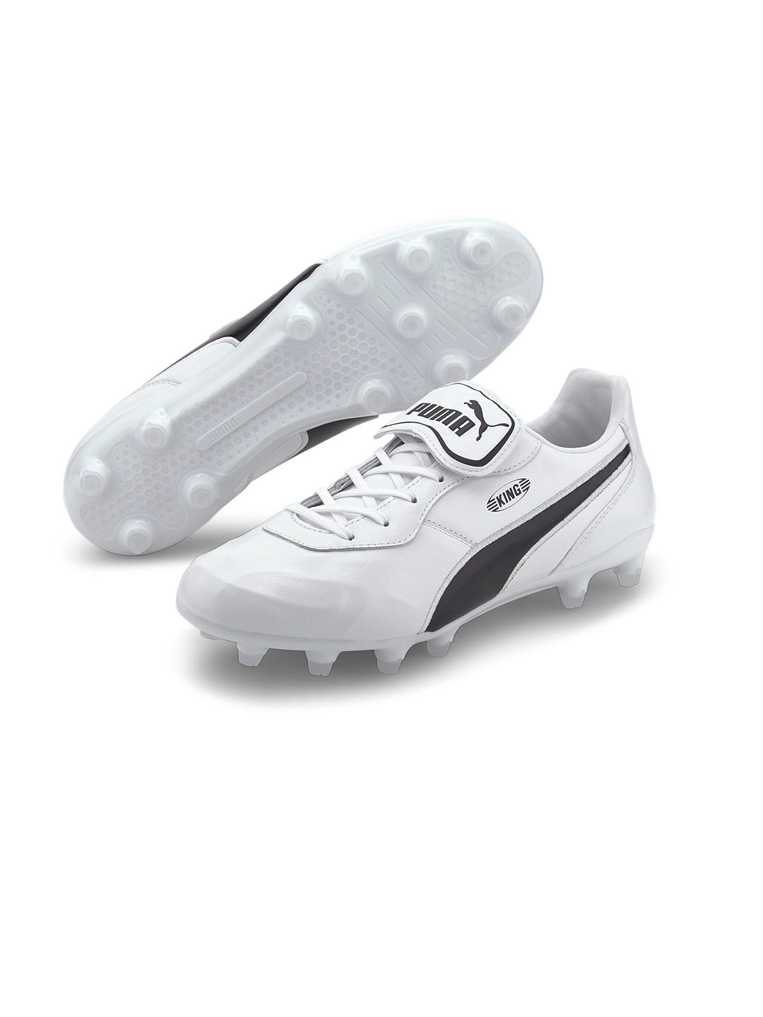 Puma Unisex White KING Top FG Football Boots Price in India
